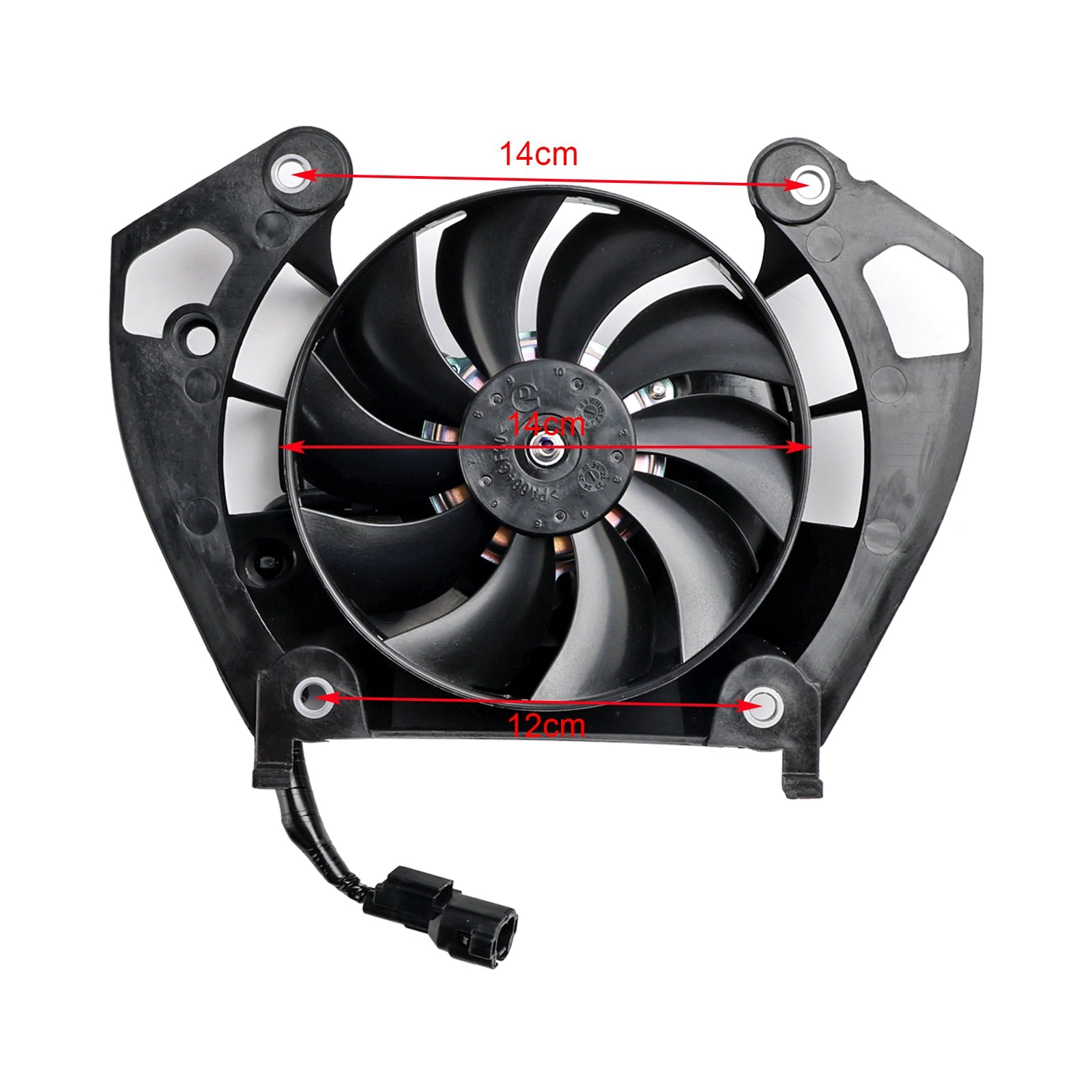 HONDA CB500F CB 500 F 2019-2021 Pala della ventola di raffreddamento del radiatore del motore