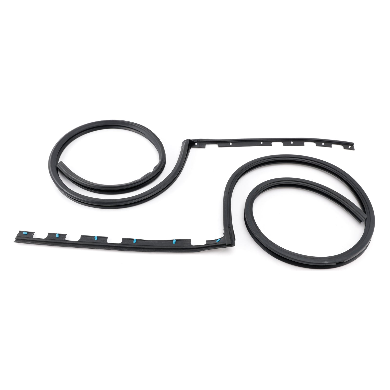 Joints d'étanchéité de porte gauche et droite en caoutchouc pour Honda Civic 3D EK9, EK2-3 et EK4 (1996-2000).