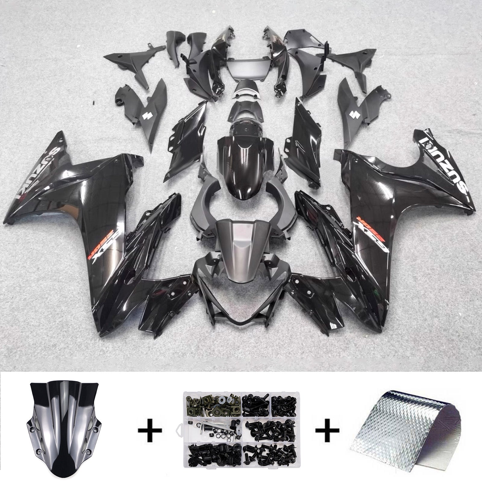Kit de carénage injecté en plastique ABS pour Suzuki GSX250R 2017-2020