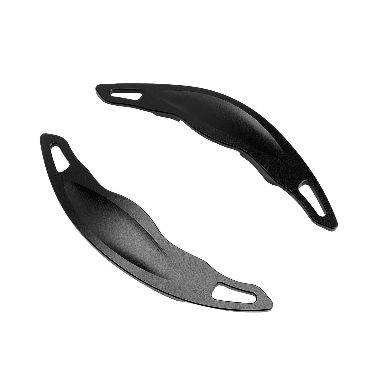 Levas de cambio de volante para Mini F54 F55 F56 F57, aluminio negro