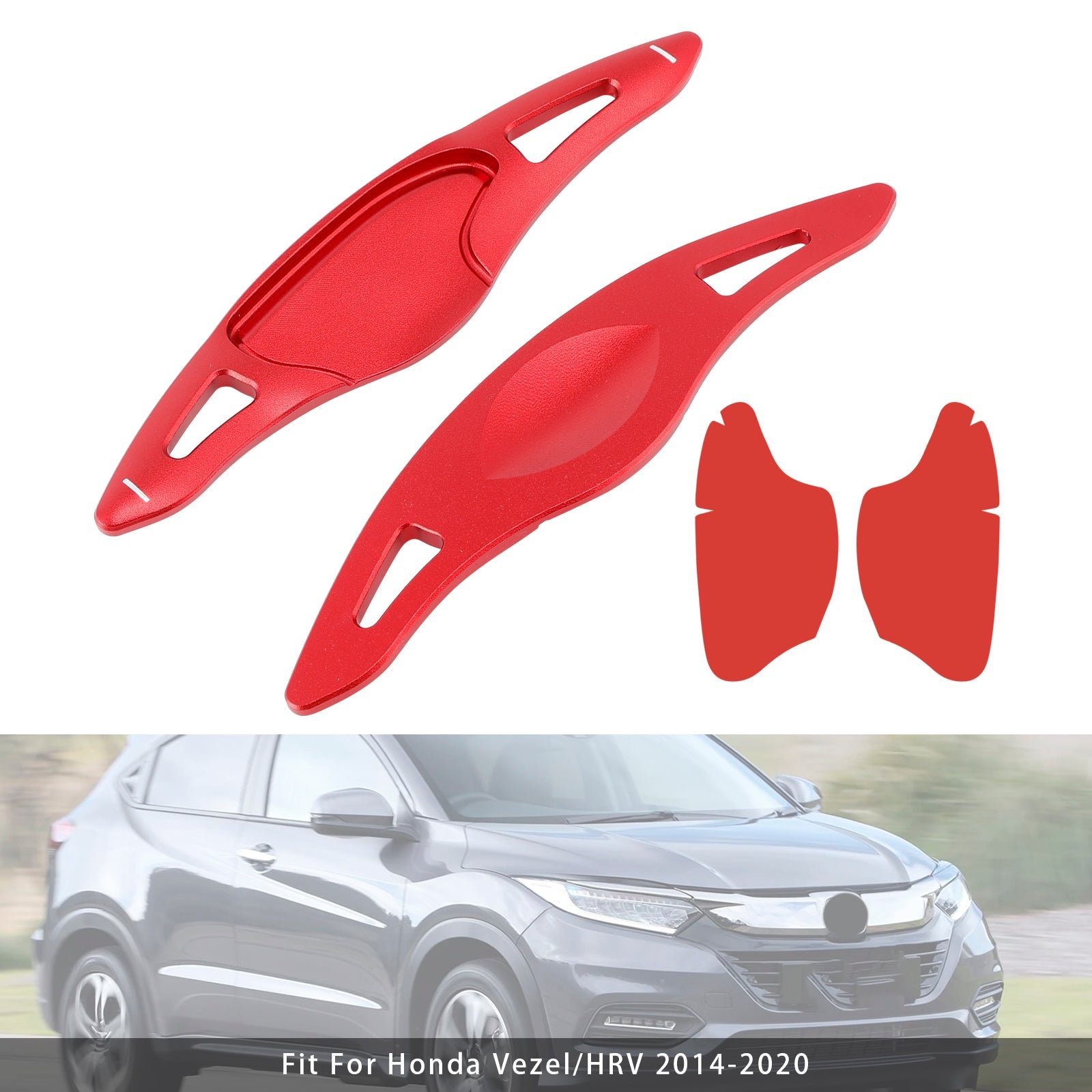 Extension de palettes de changement de vitesse au volant en aluminium pour Honda FIT VEZEL HRV 2014-2020