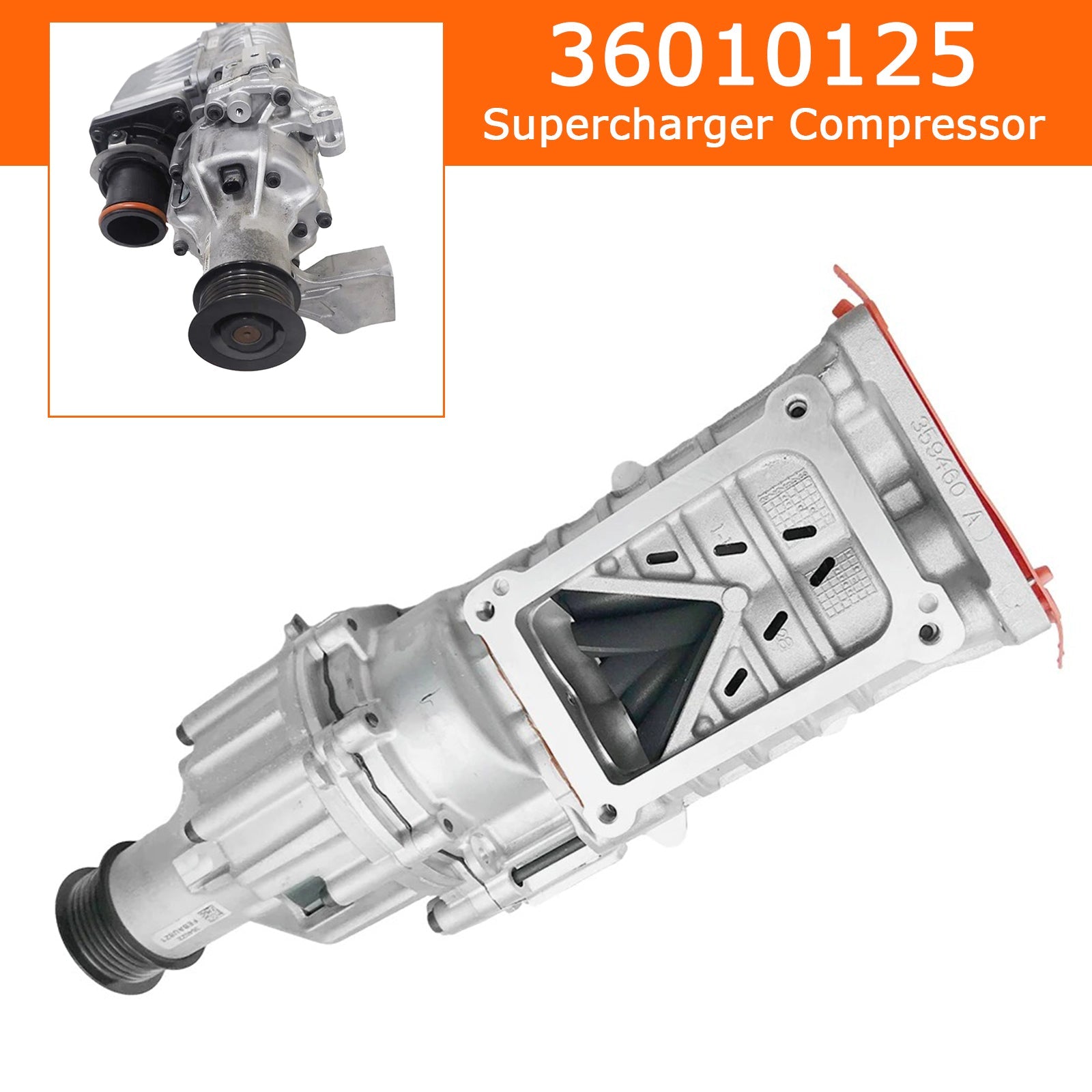 Compresseur de suralimentation 36010125 pour Volvo XC90, XC60, S60, S90, V60, V90 (2015-2022)