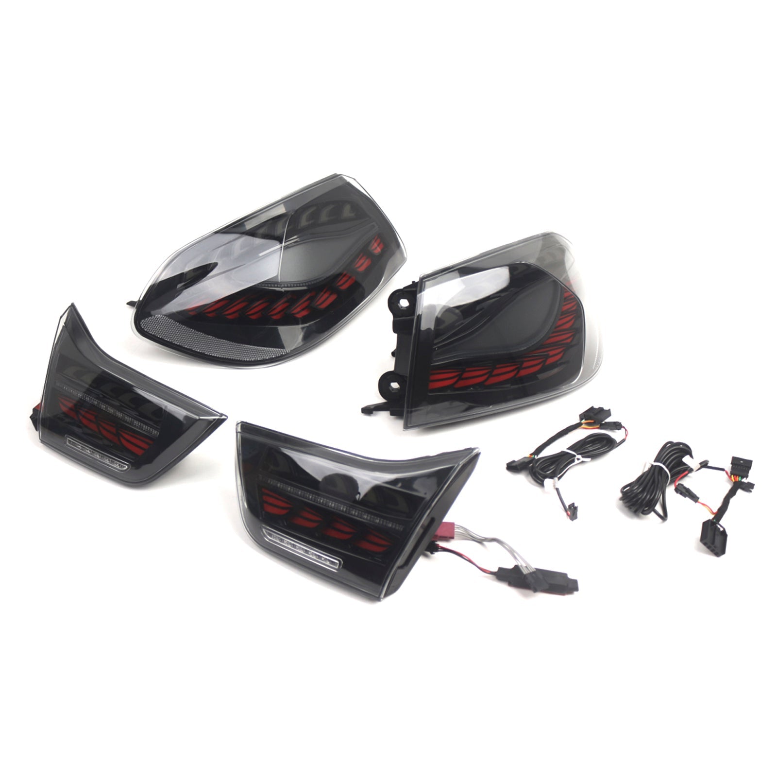 Achter LED LED LED LINKS EN RECHTS VOOR BMW F36 (Gran Coupé/Cabriolet) 2014-2020, set achterlichten 63217296100 6321729609999