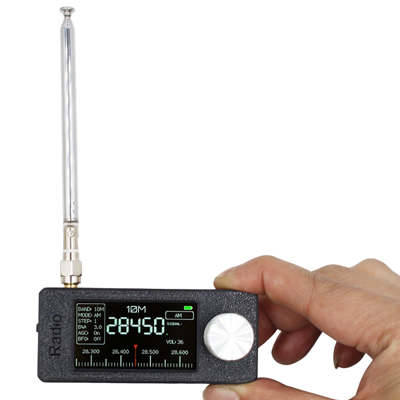 Przenośne radio SI4732 0,5-108 MHz LSB AM FM Mini Radio Pocket Radio Wszystkie paski