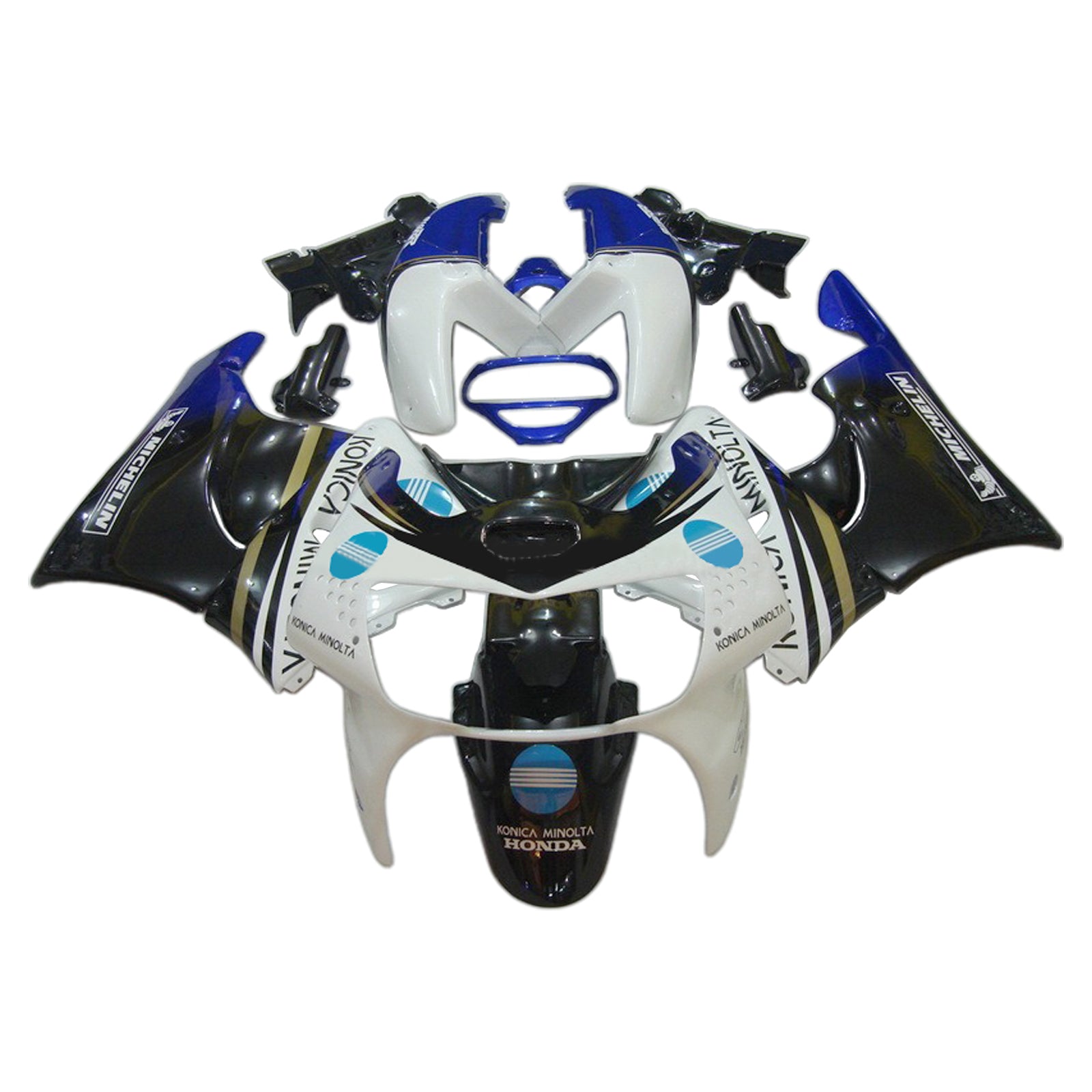 1998-1999 Honda CBR900RR 919 Vbrizgavanje kompleta za vbrizgavanje kompleta plastični abs