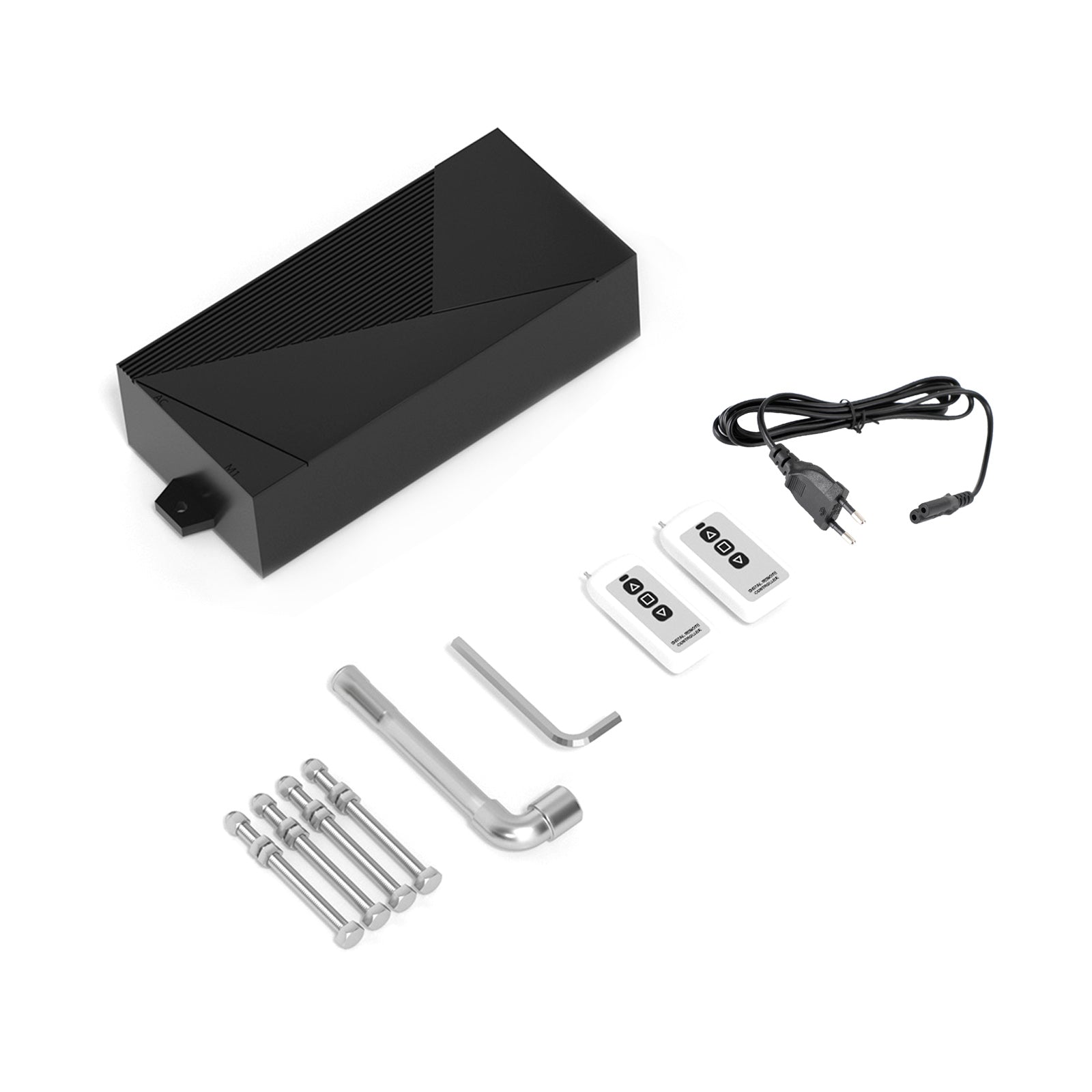 Scala Retrattile Elettrica con Indicatore - 100 x 70 cm - Fino a 9,5 Piedi