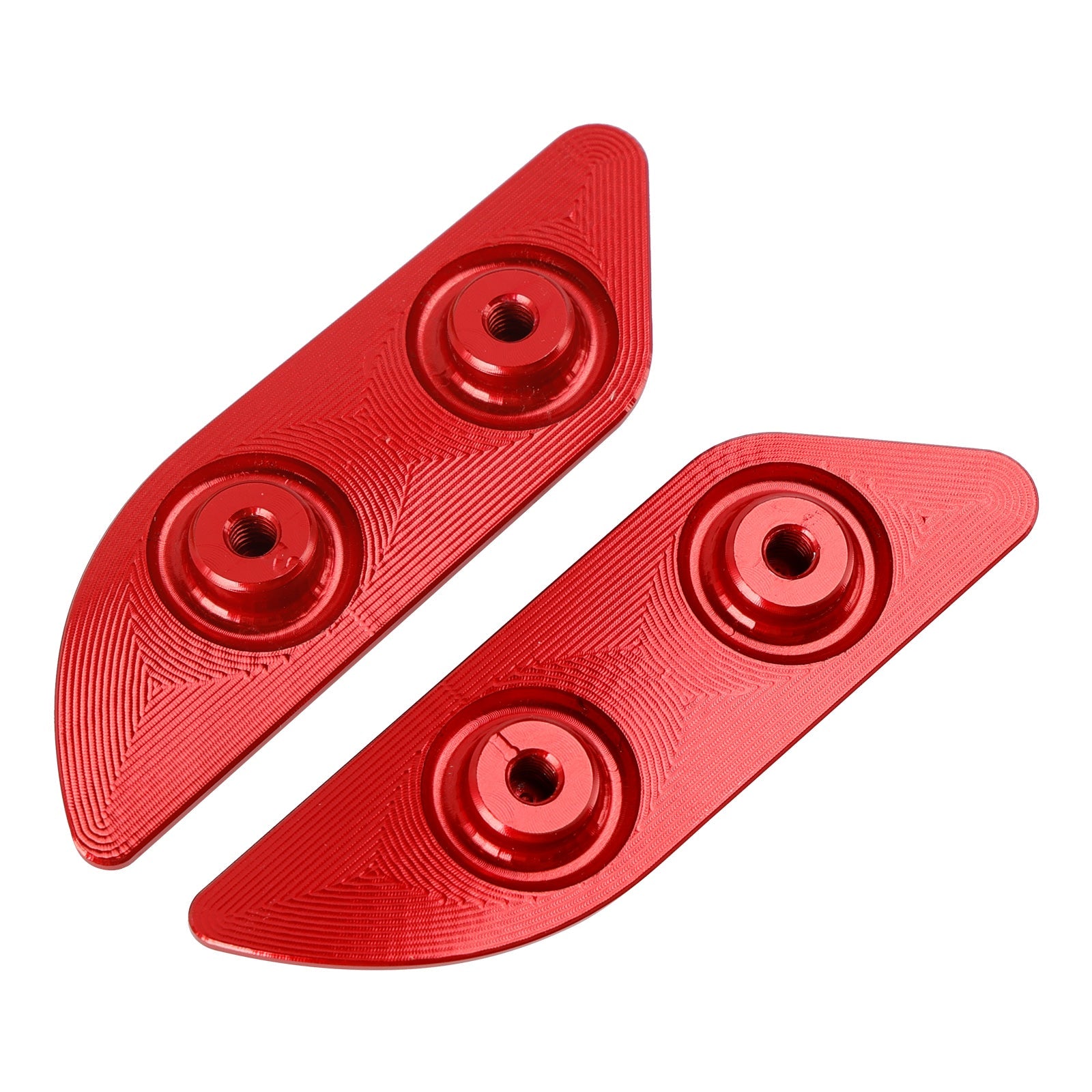 Plaques de blocage de rétroviseurs en aluminium usiné pour Ducati 959 1299 Panigale 2015-2019