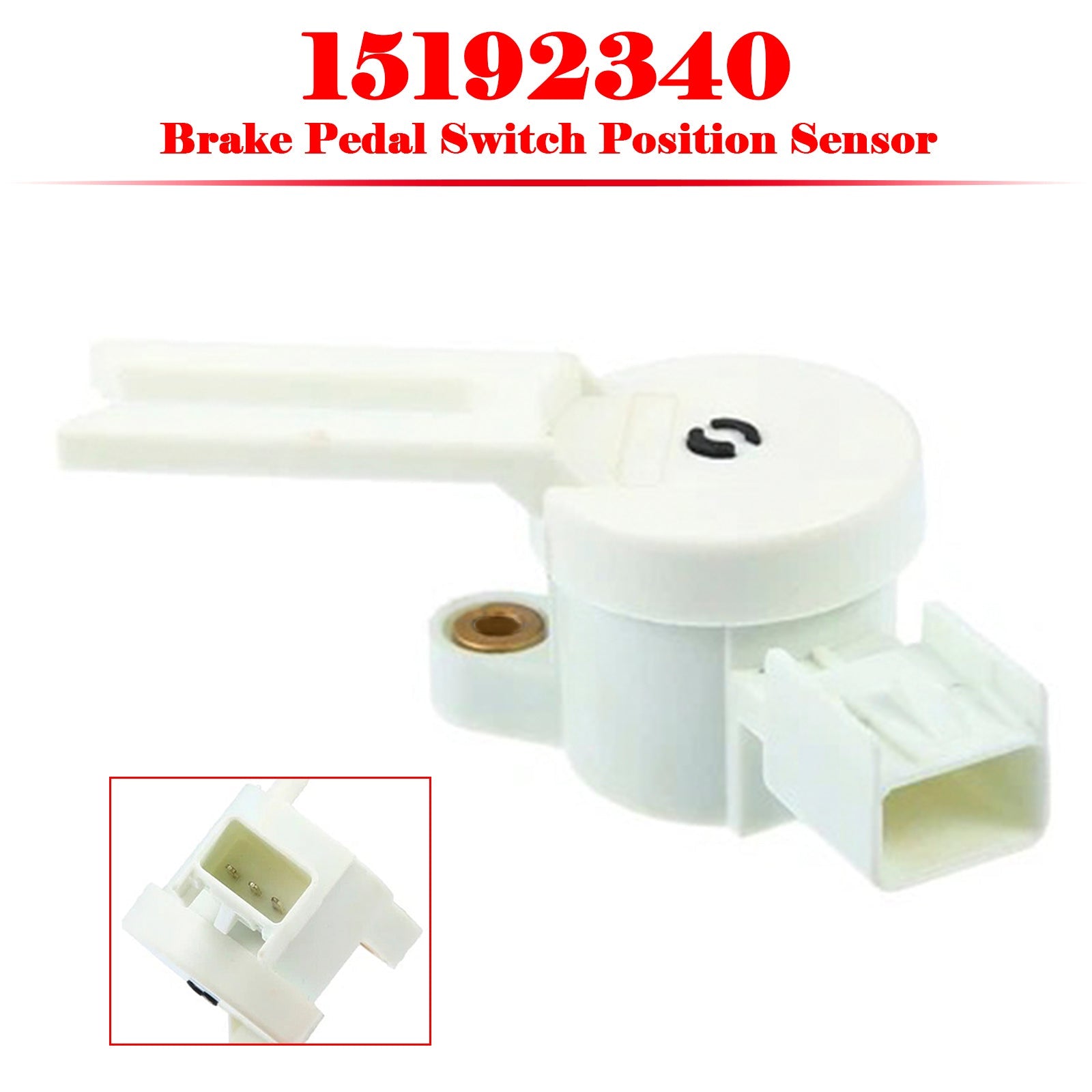 Sensor de pedal del pedal de freno para Chevrolet HHR 2008-2011 15192340