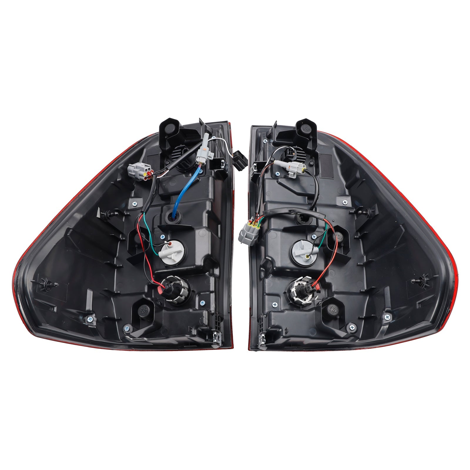 Un par de luces traseras con la parte trasera derecha e izquierda para Toyota Hilux Revo Rocco 2015-2021