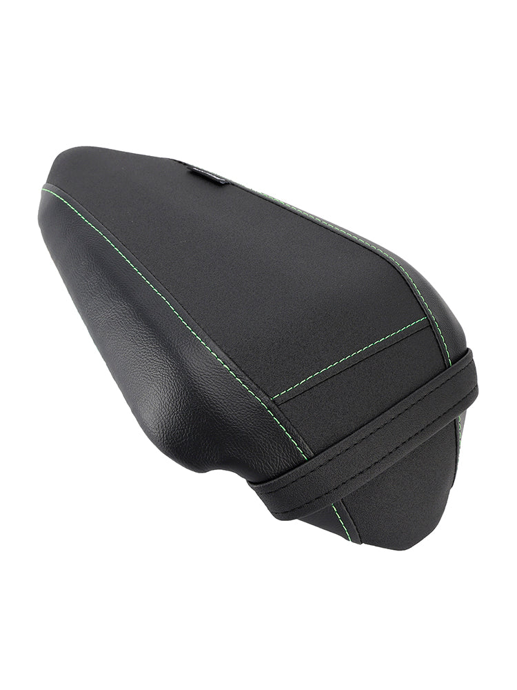 Cojín de pasajeros del pasajero trasero poliuretano negro para kawasaki ninja 500 z500 2024-2025