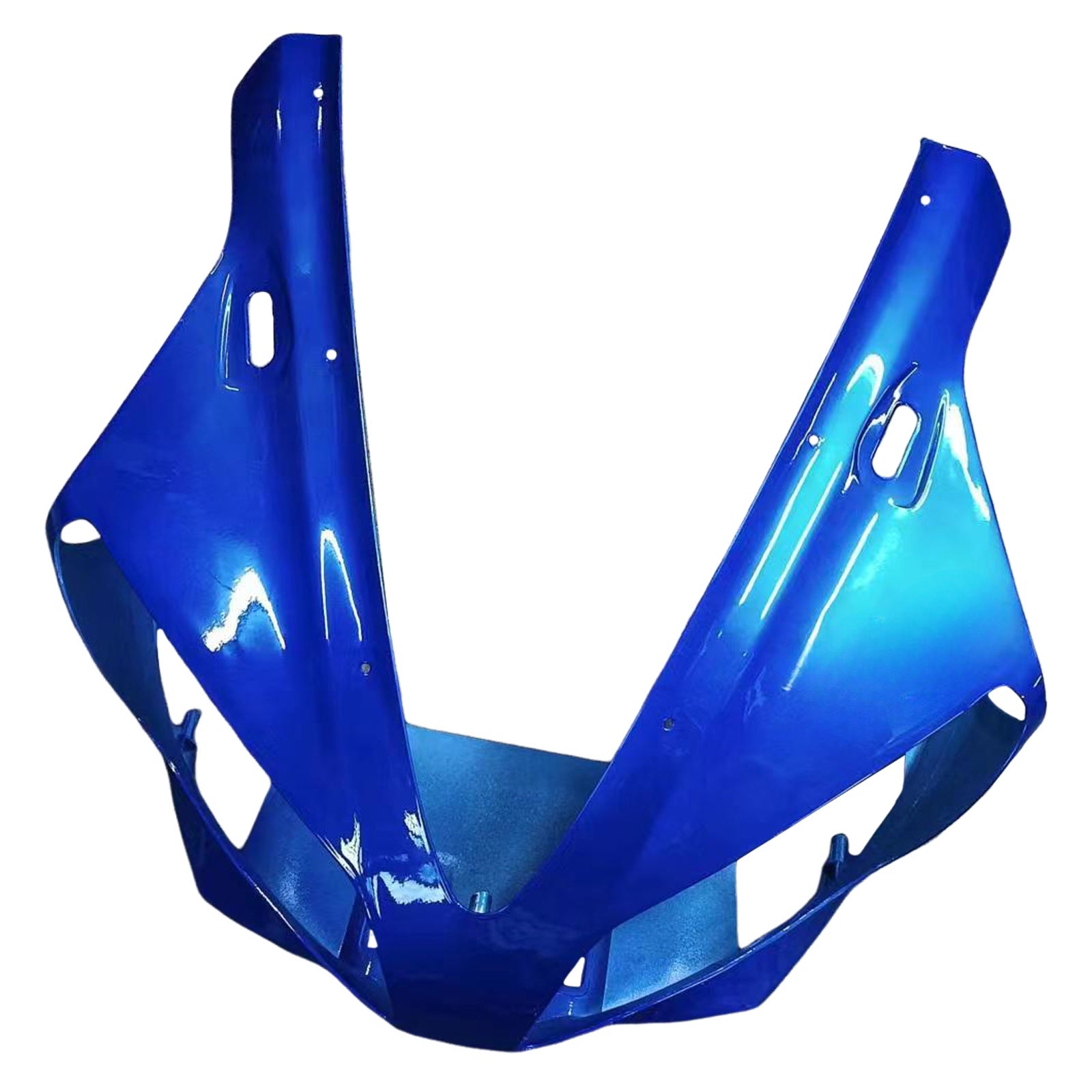 Kit de carénage en plastique ABS moulé par injection bleu pour Yamaha YZF R1 2000-2001