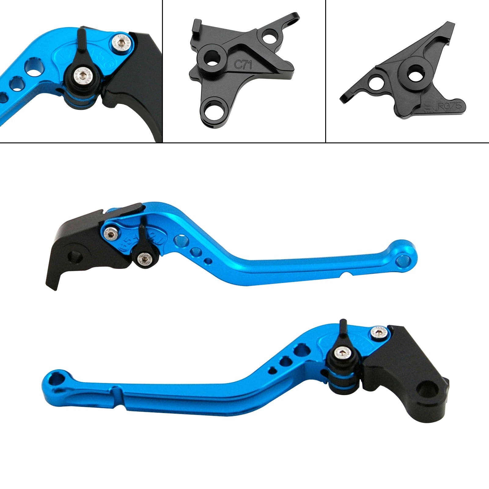 Levier de frein et d'embrayage long pour BMW R NINE T / PURE / RACER 2017-2023