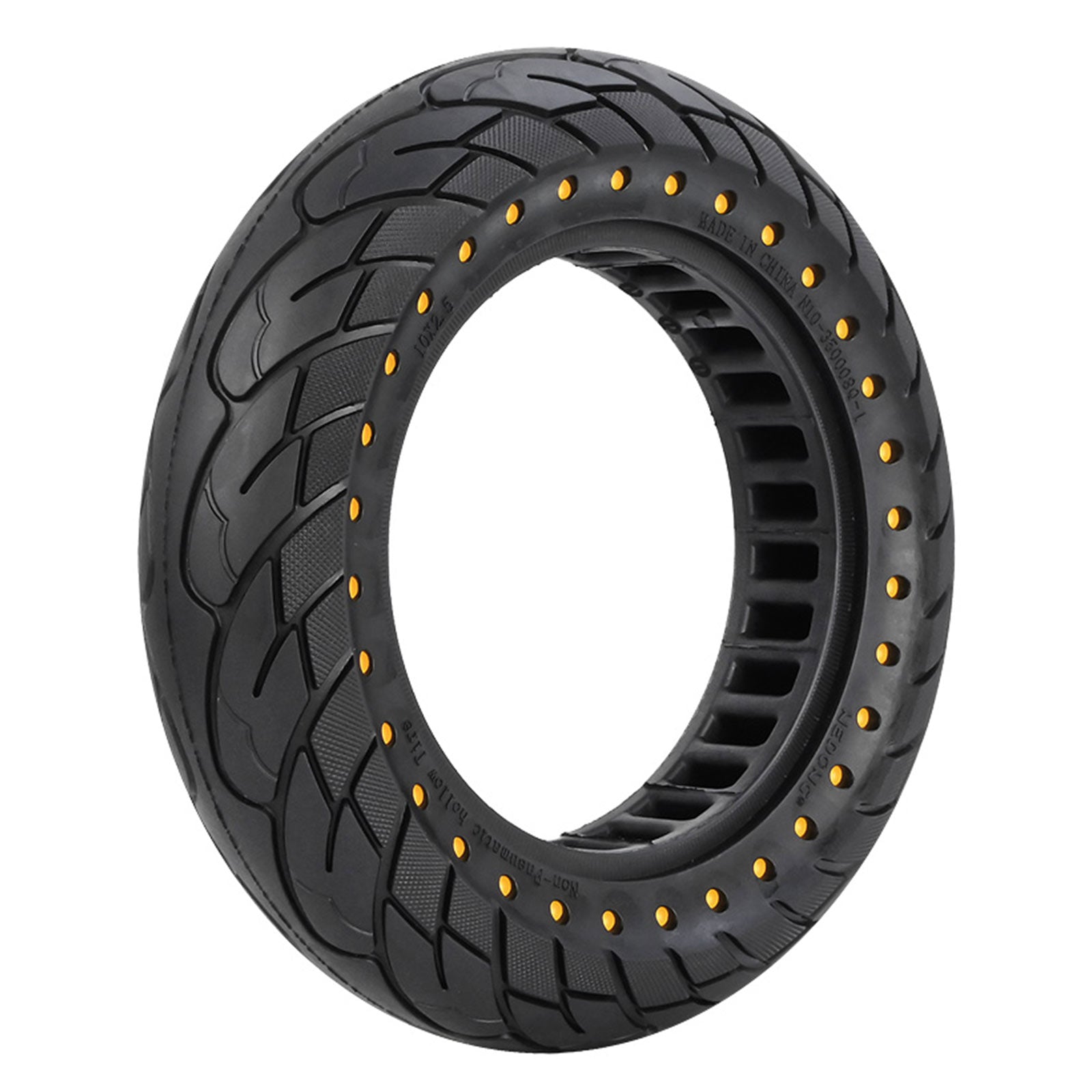 Trdna gumijasta pnevmatika 10x2.5 60/70-6,5 za satje pnevmatike Ninebot Max G30