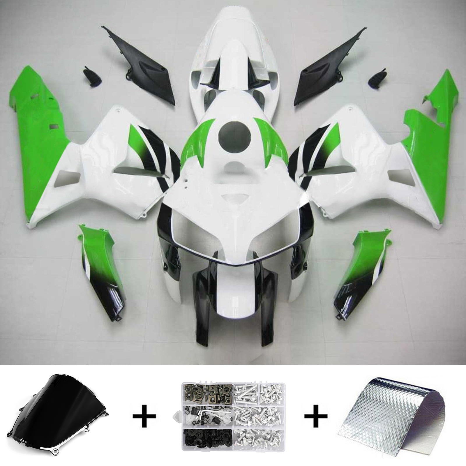 Kit de carénage par injection, carrosserie en plastique ABS pour Honda CBR600RR 2005-2006 F5