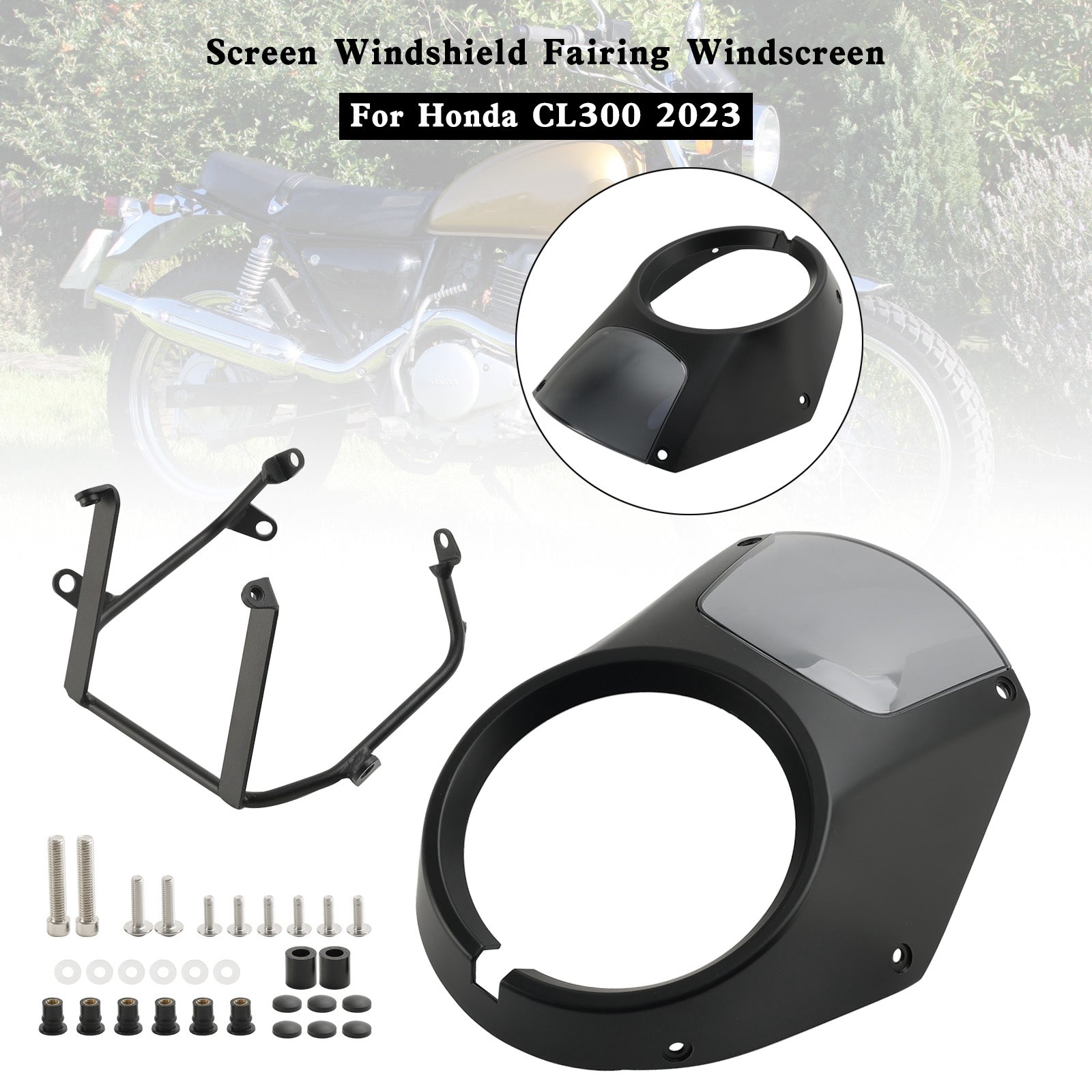 Honda CL300 2023 parabrezza del parabrezza faro
