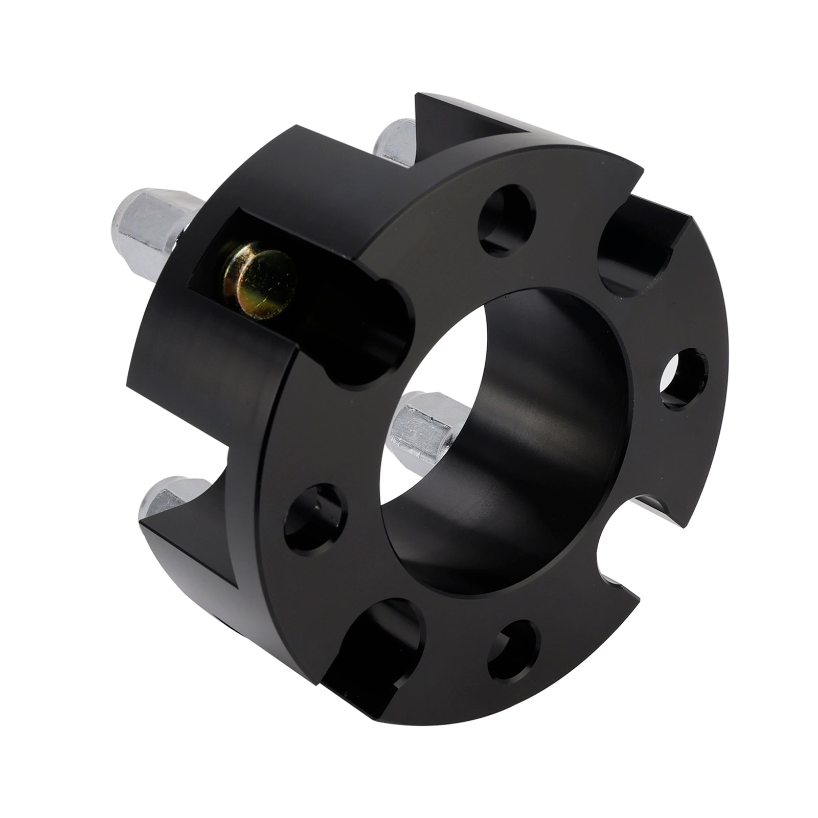 Kit d'entretoises de roue de 2 pouces pour voiturettes de golf Yamaha, Club Car et Ezgo, avec écrous de roue noirs