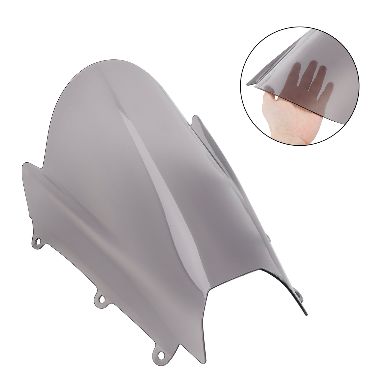 Windscherm compatibel met Suzuki GSX-8R 2024-2025 zwart
