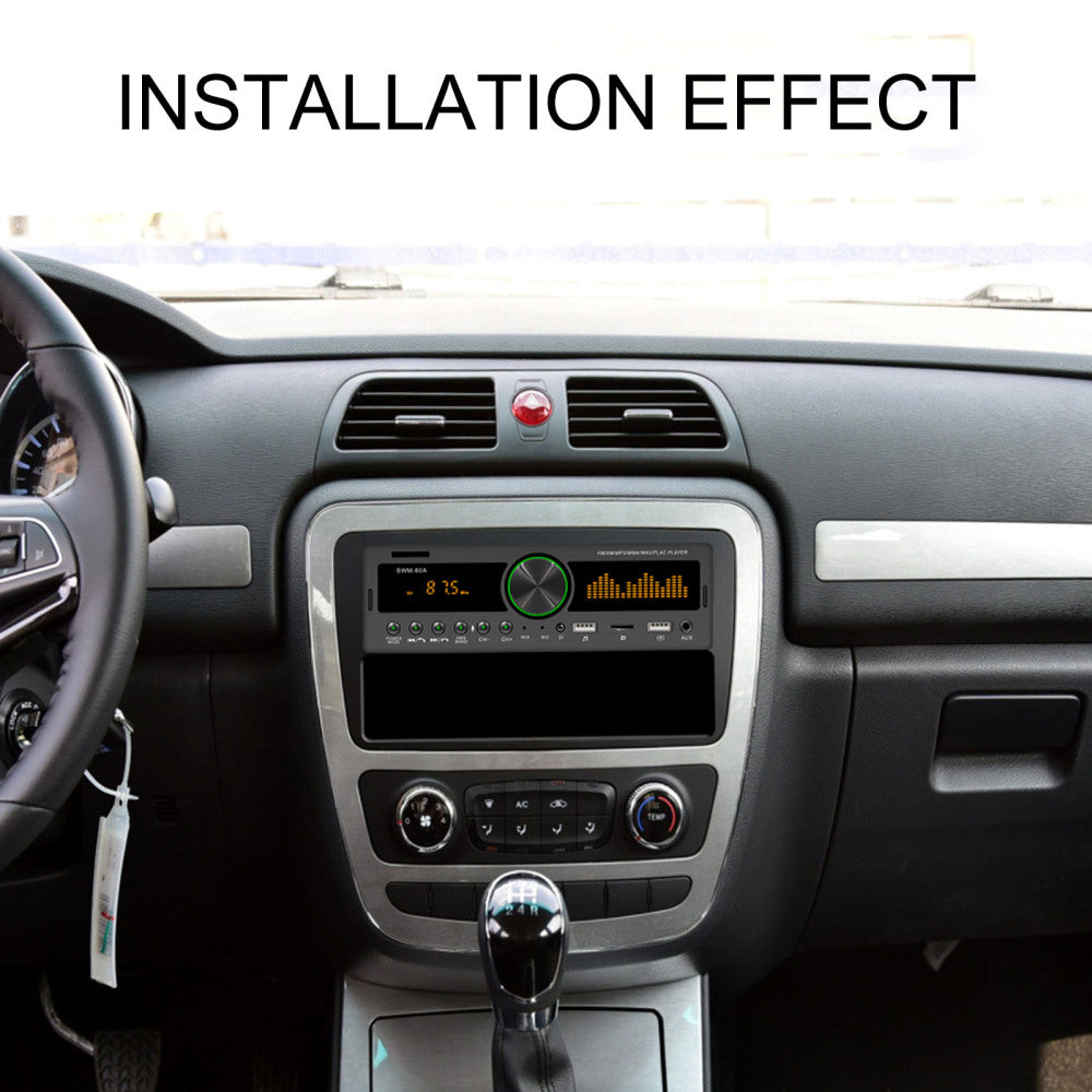 1 DIN HD Autoradio Bluetooth Autostereo MP3-soitin USB SD AUX-IN GPS FM AM