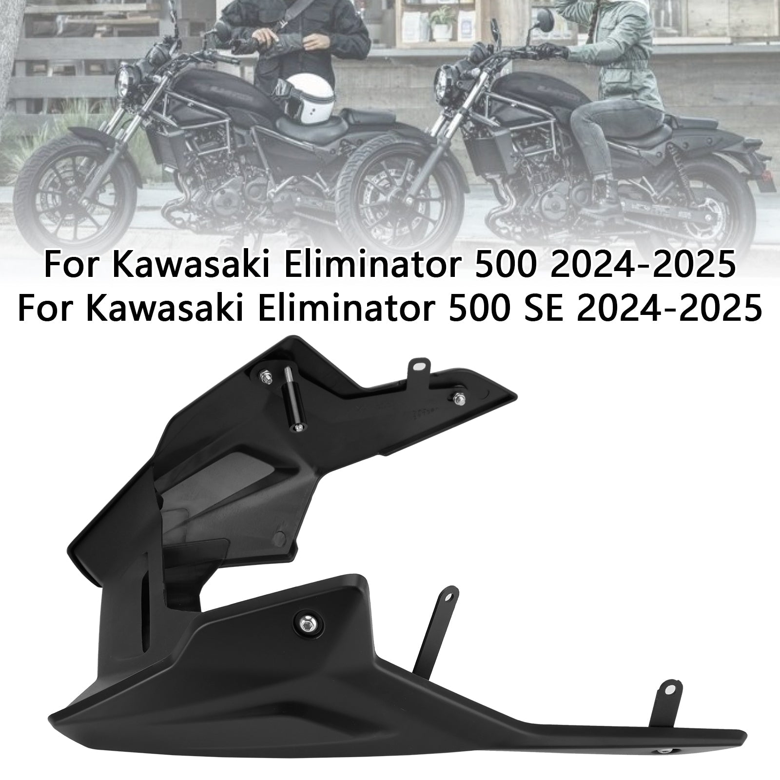 Carénages inférieurs complets pour Kawasaki Eliminator 400/450/500 2024-2025