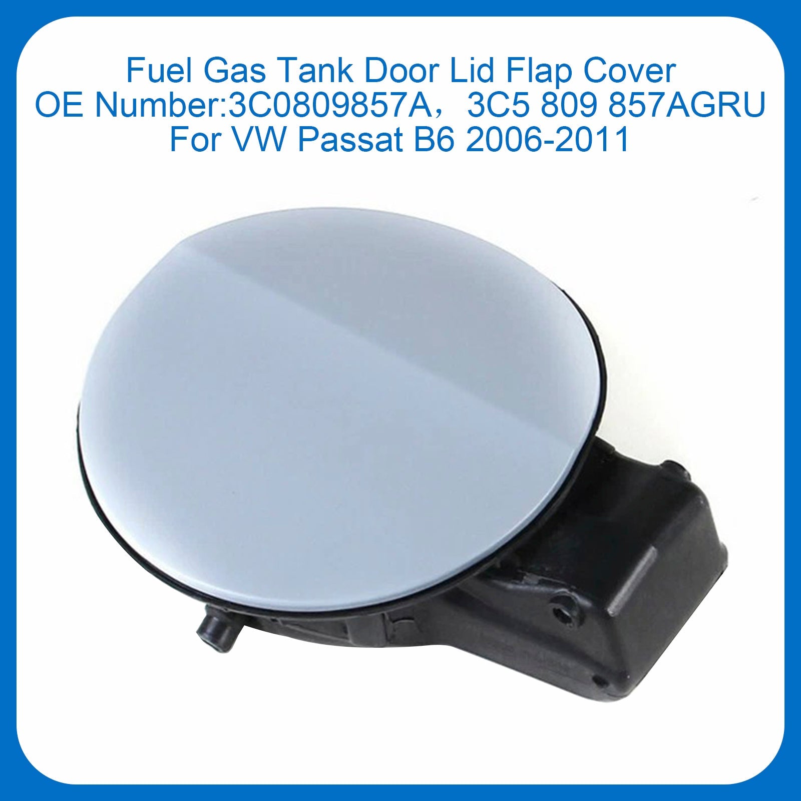 Couvercle de réservoir de carburant 3C0809857A pour VW Passat B6 2006-2011