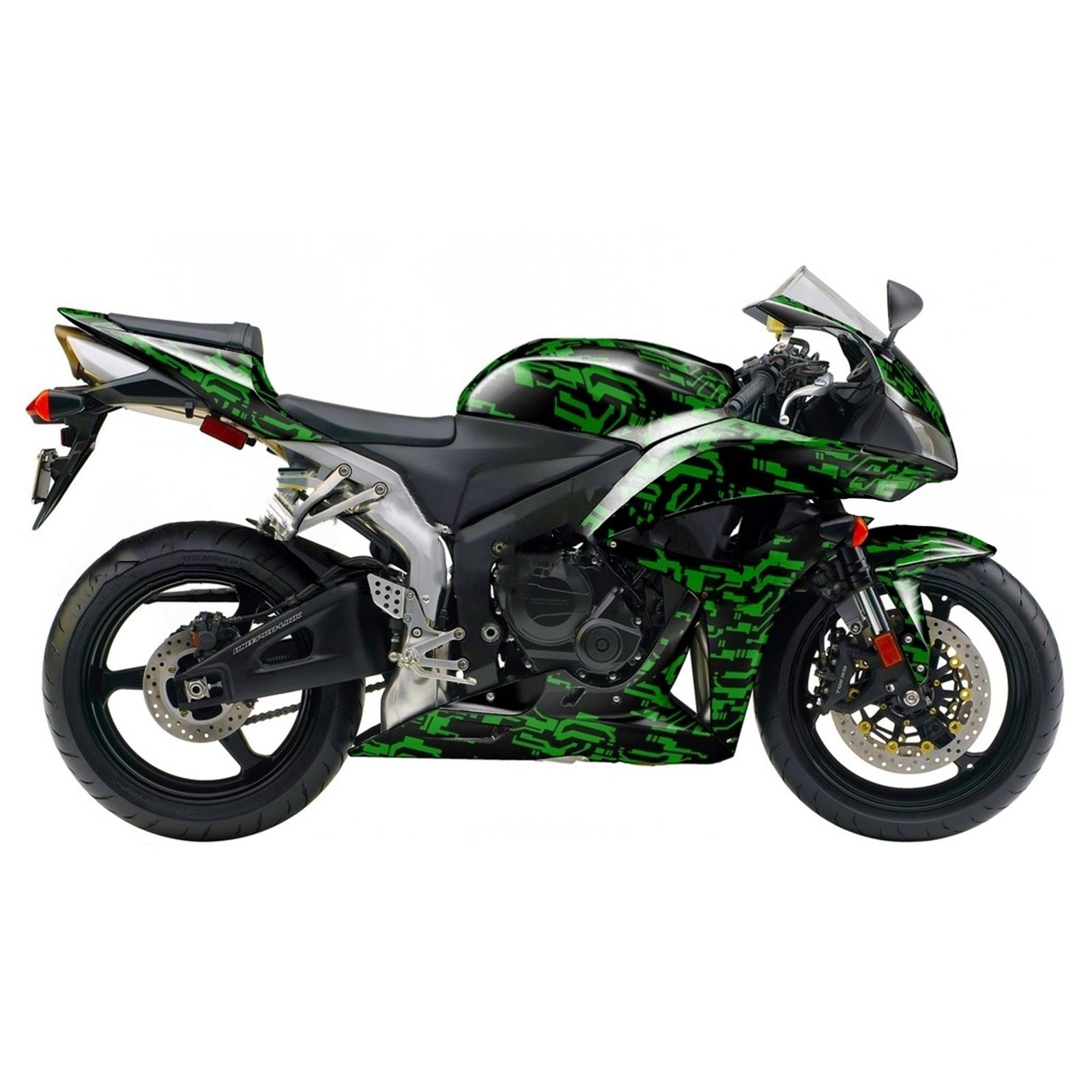 Injection carénage Kit carrosserie plastique ABS pour Honda CBR600RR 2007-2008 F5