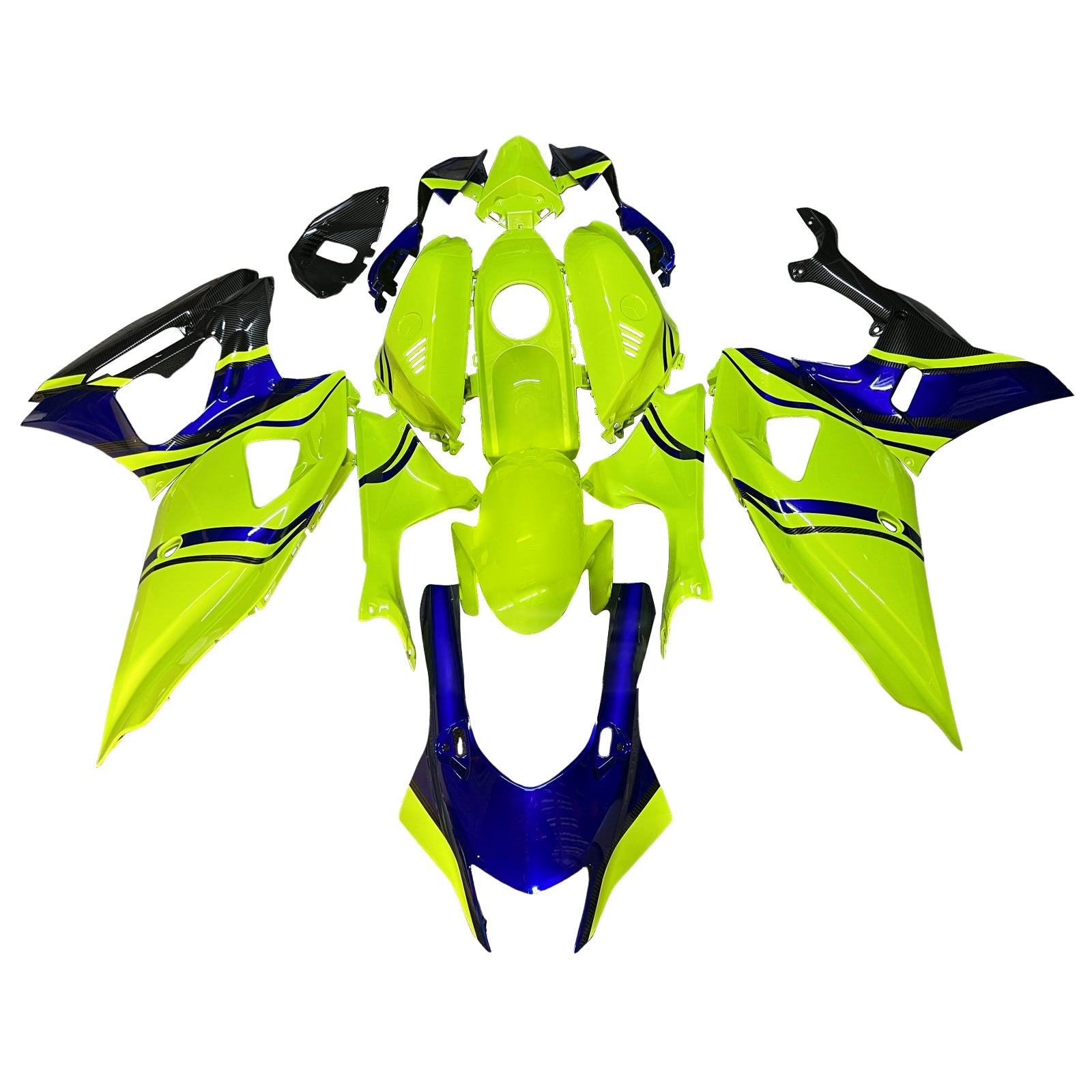 Kit de carenado inyectado de plástico ABS para Yamaha YZF-R7 2021-2025