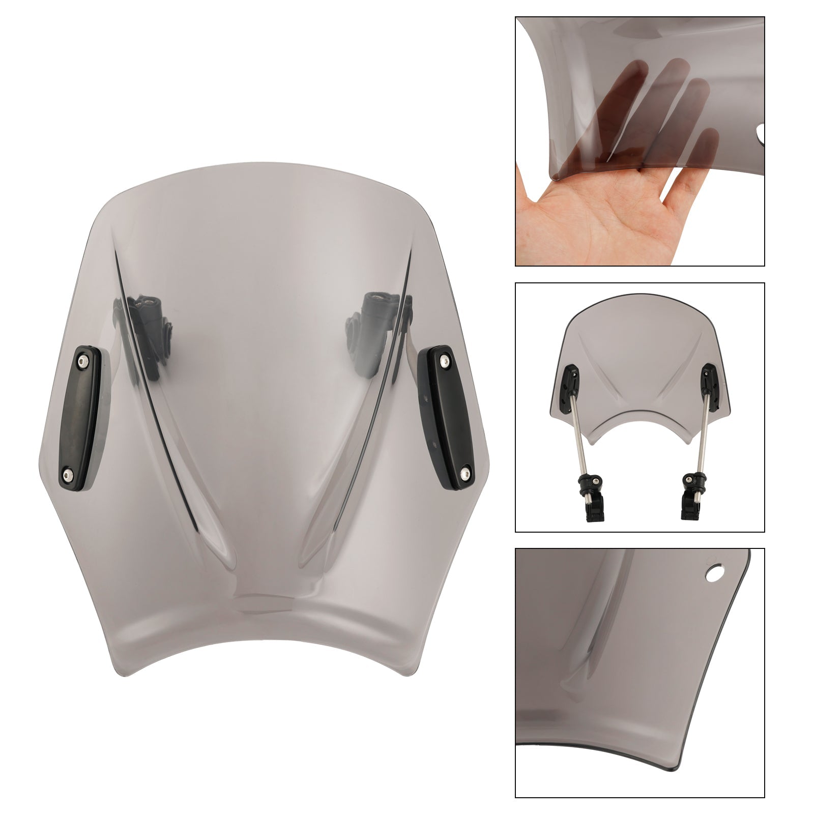 Moto con manubrio 22 mm/7/8 "Vidone del parabrezza universale