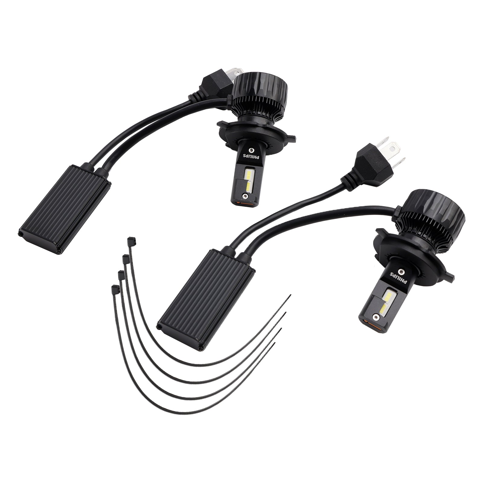 Phare de voiture LED-HL Ultinon Rally3551 H4 11342U3551 12/24 V 50 W 6 500 K pour PHILIPS