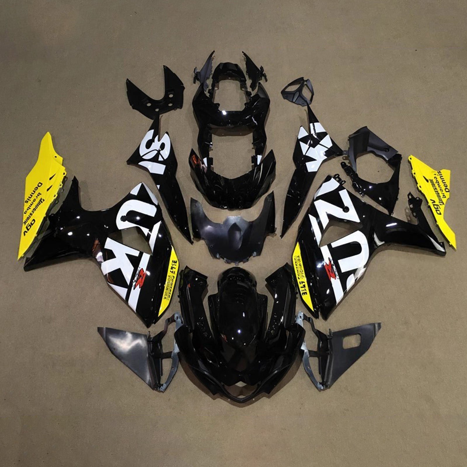 Kit de carénage injecté en plastique ABS pour Suzuki GSXR1000 2009-2016 K9