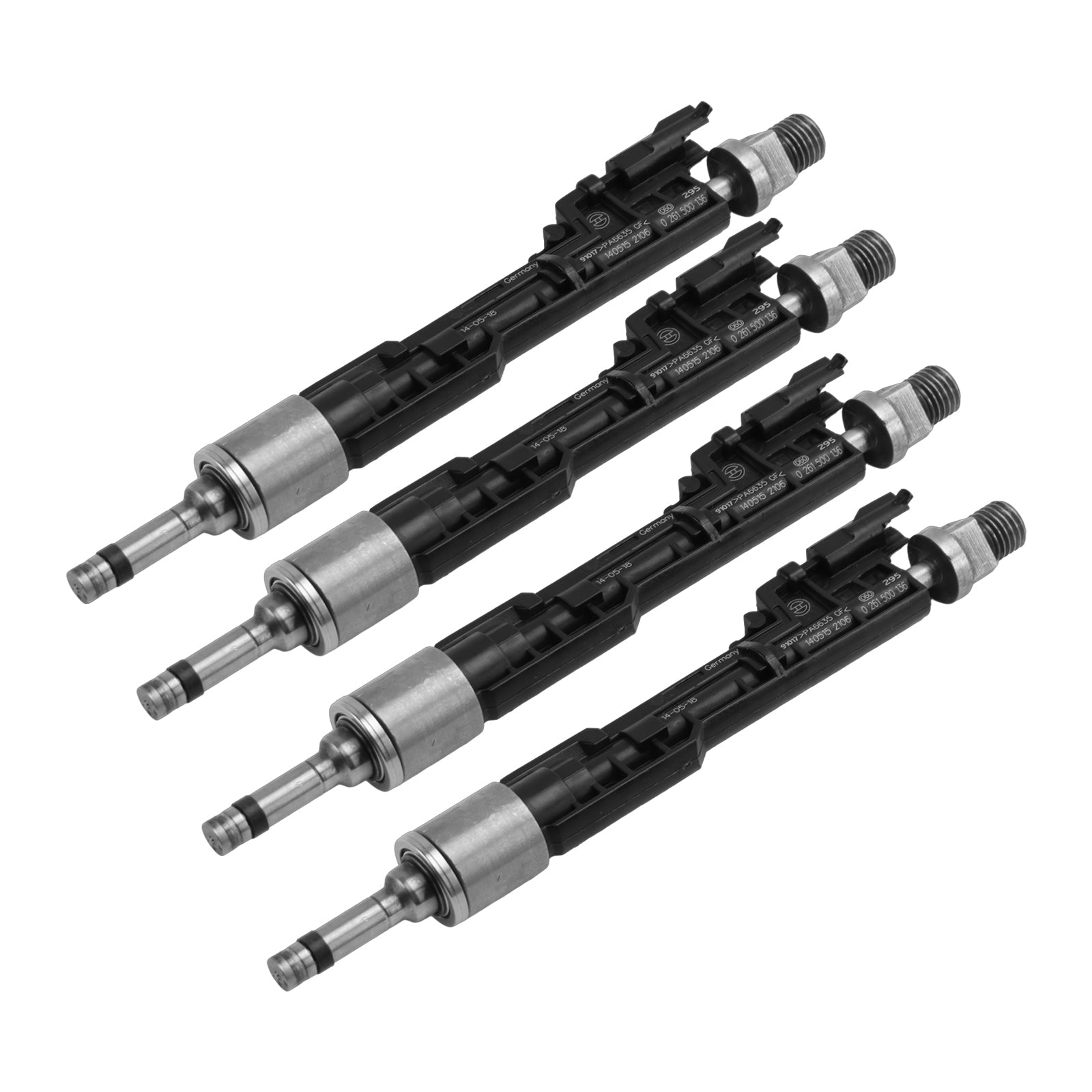 4 polttoainesuutinta malleihin BMW F10 M5, F06, F07, F12, F13, F15 ja X5 (viitteet : 0261500136 ja 13647599876)