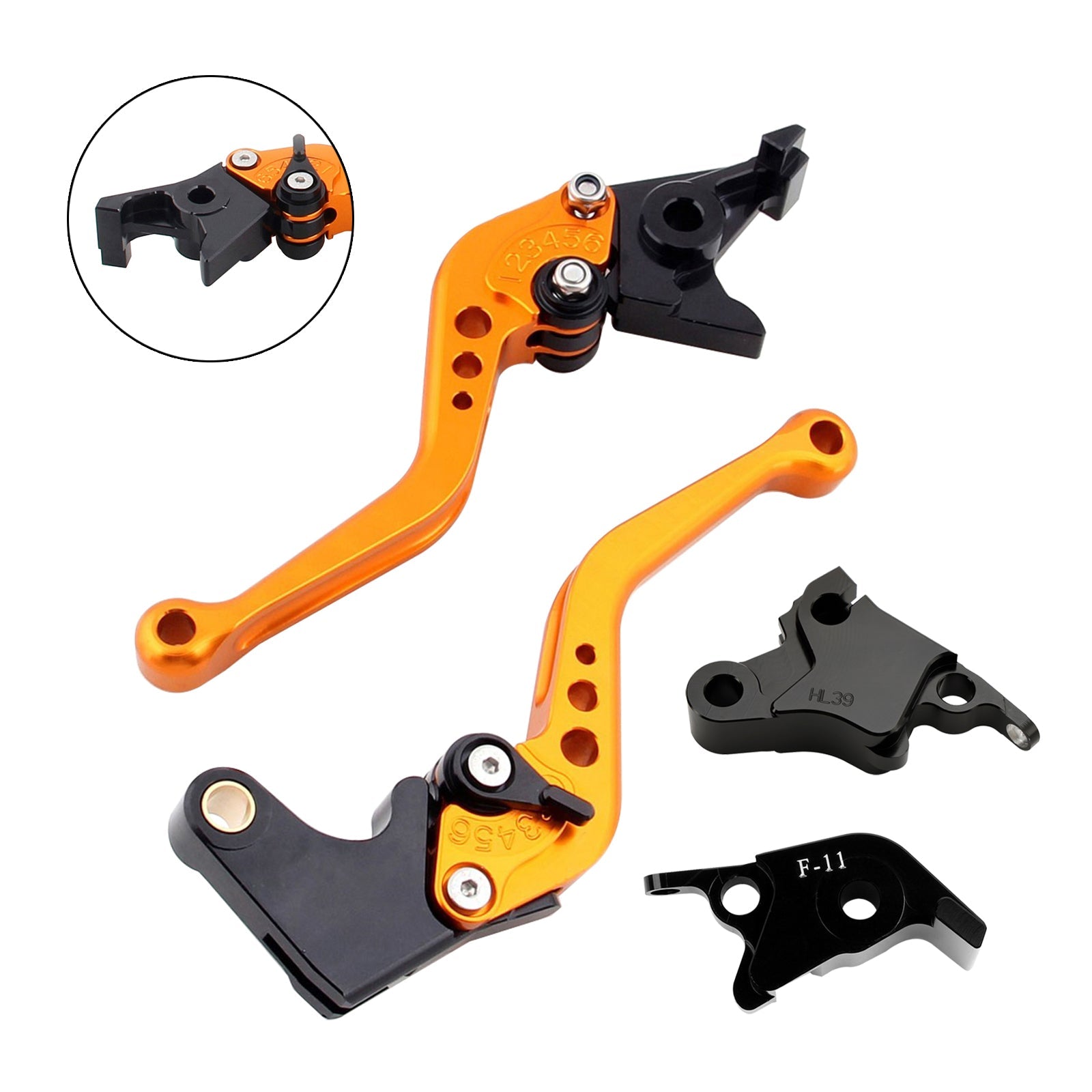 Levier de frein et d'embrayage court pour CFMOTO 700CL-X Sport 2021-2022