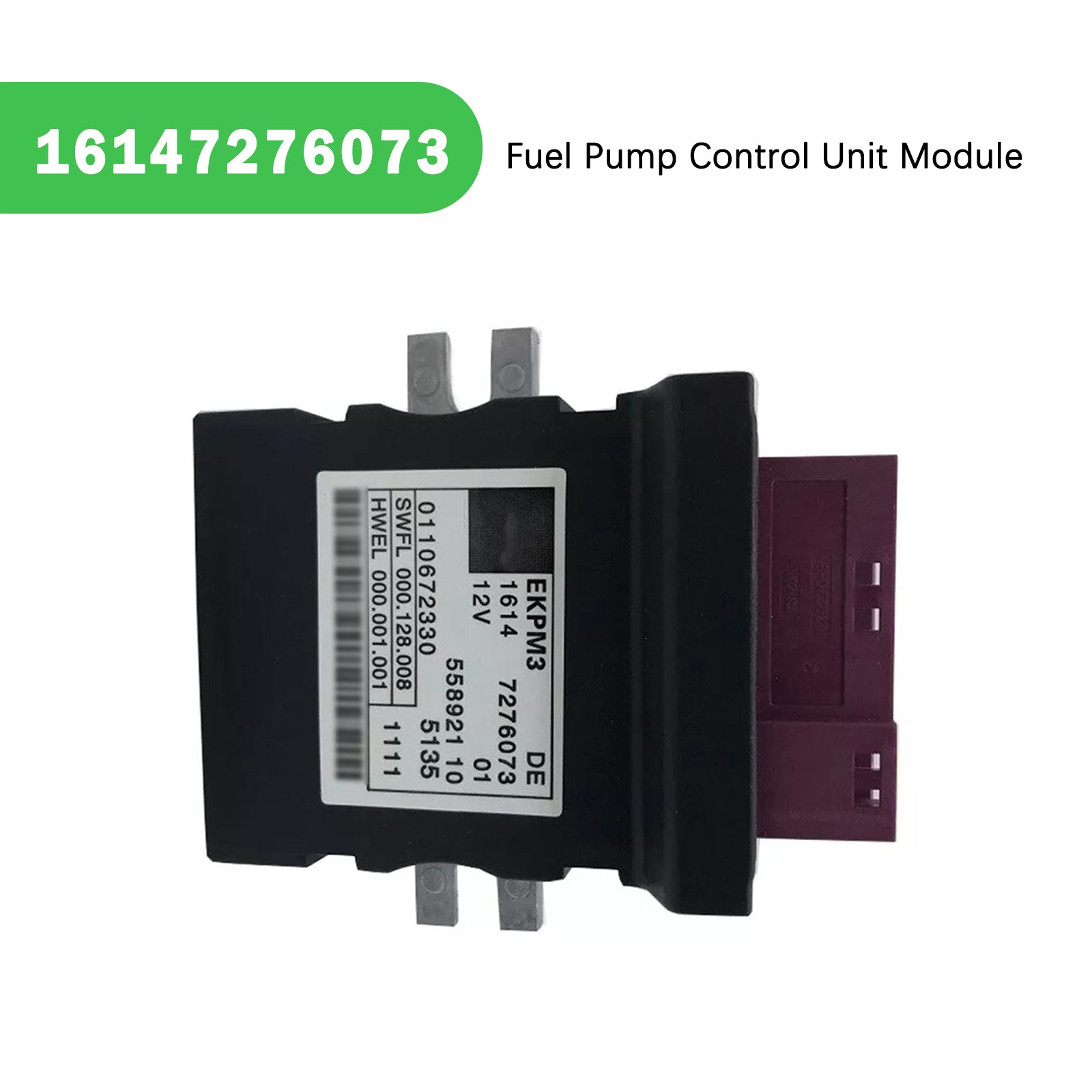 BRANDSTOFPOMP-MODULE VOOR BMW 5 en 7 F01, F02 en F07 (2007-2019) 16147276073