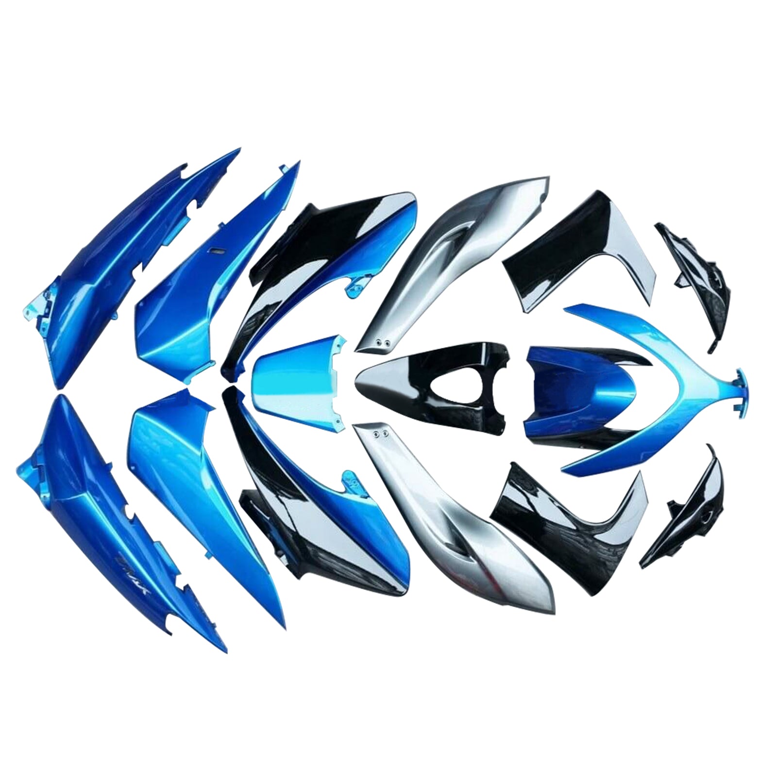 Yamaha T-Max XP500 2008-2012 komplet za vbrizgavanje, plastična karoserija ABS