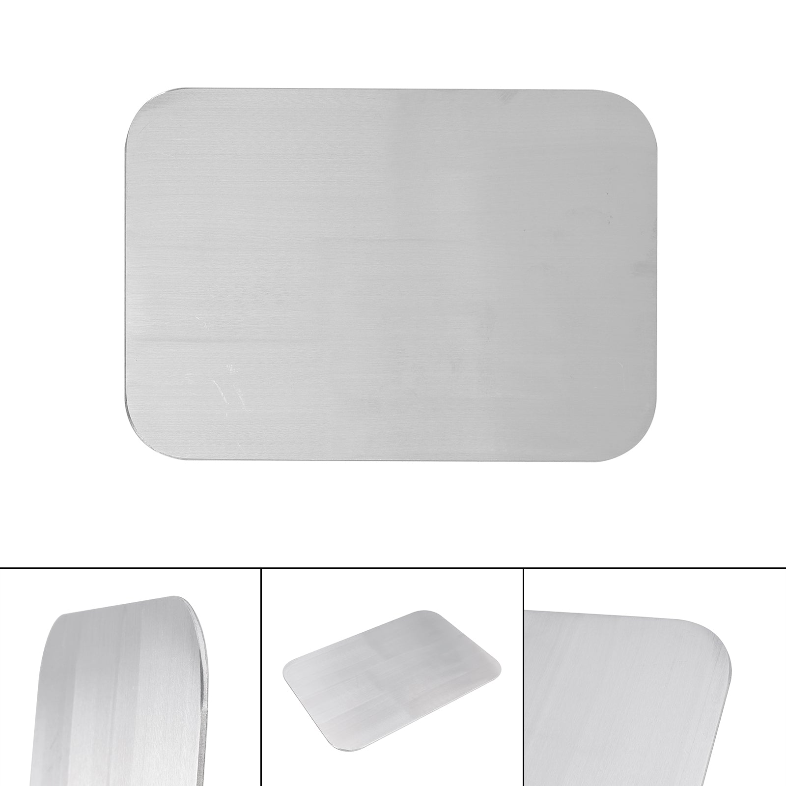 Virgin Quadrilateral Receary tagte v aluminijasti zlitini za namestitev, univerzalna prilagoditev za motocikel