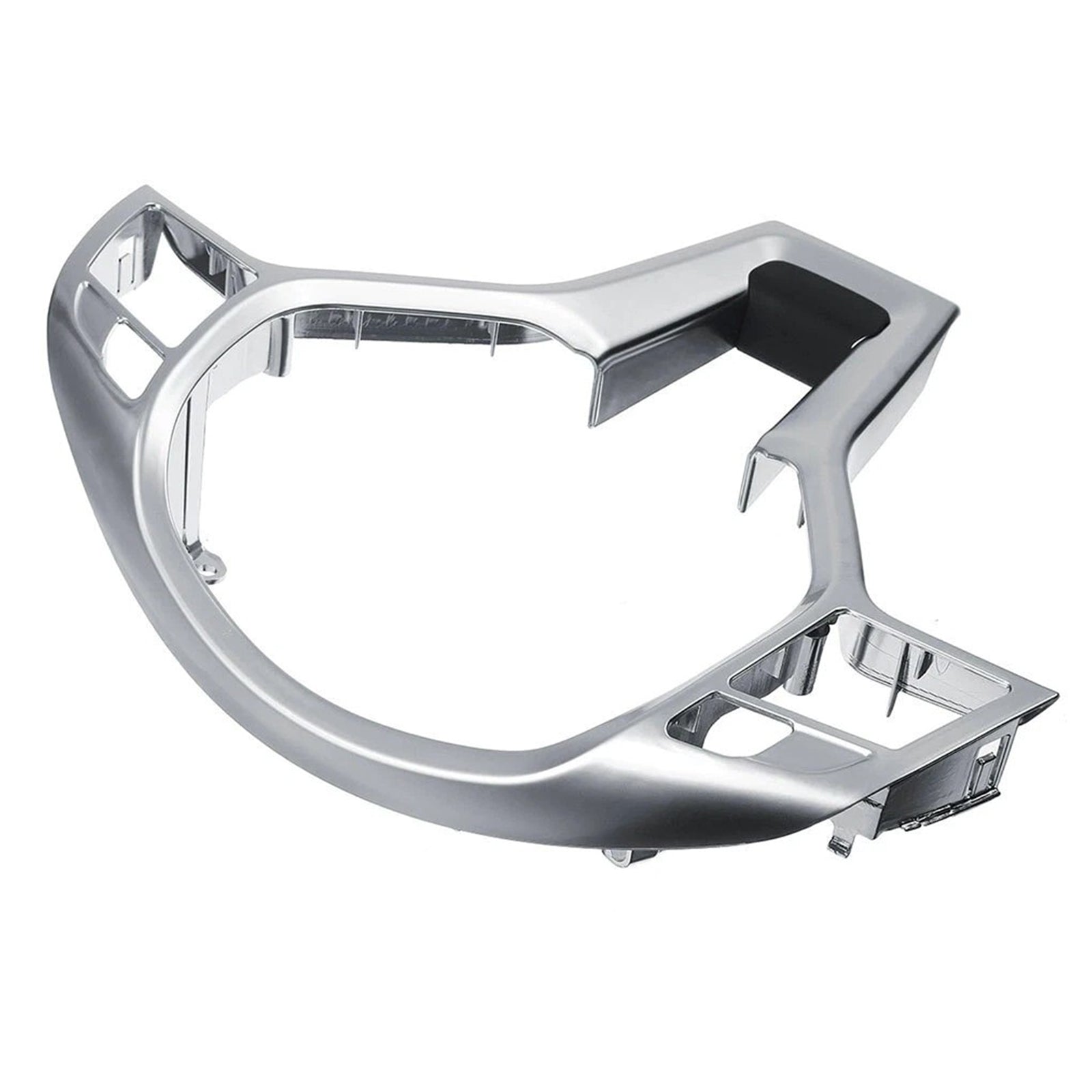 Stuurwielbekleding in zilverchroom voor Mercedes-Benz W204 W207 W212 Klasse C