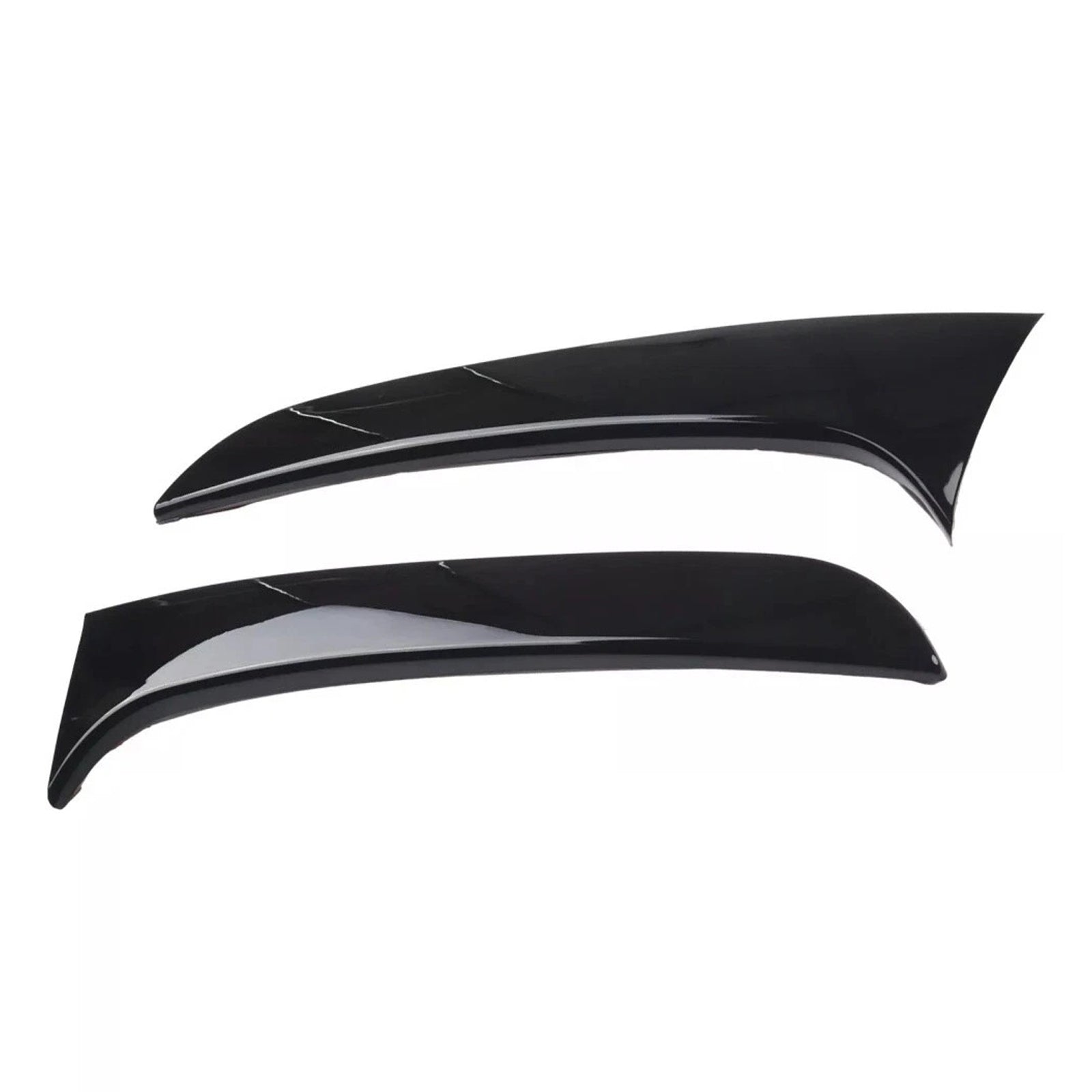 Pari kiiltävän mustaa takaikkunan sivuspoileria BMW 1 -sarjan F20 F21 2012-2019