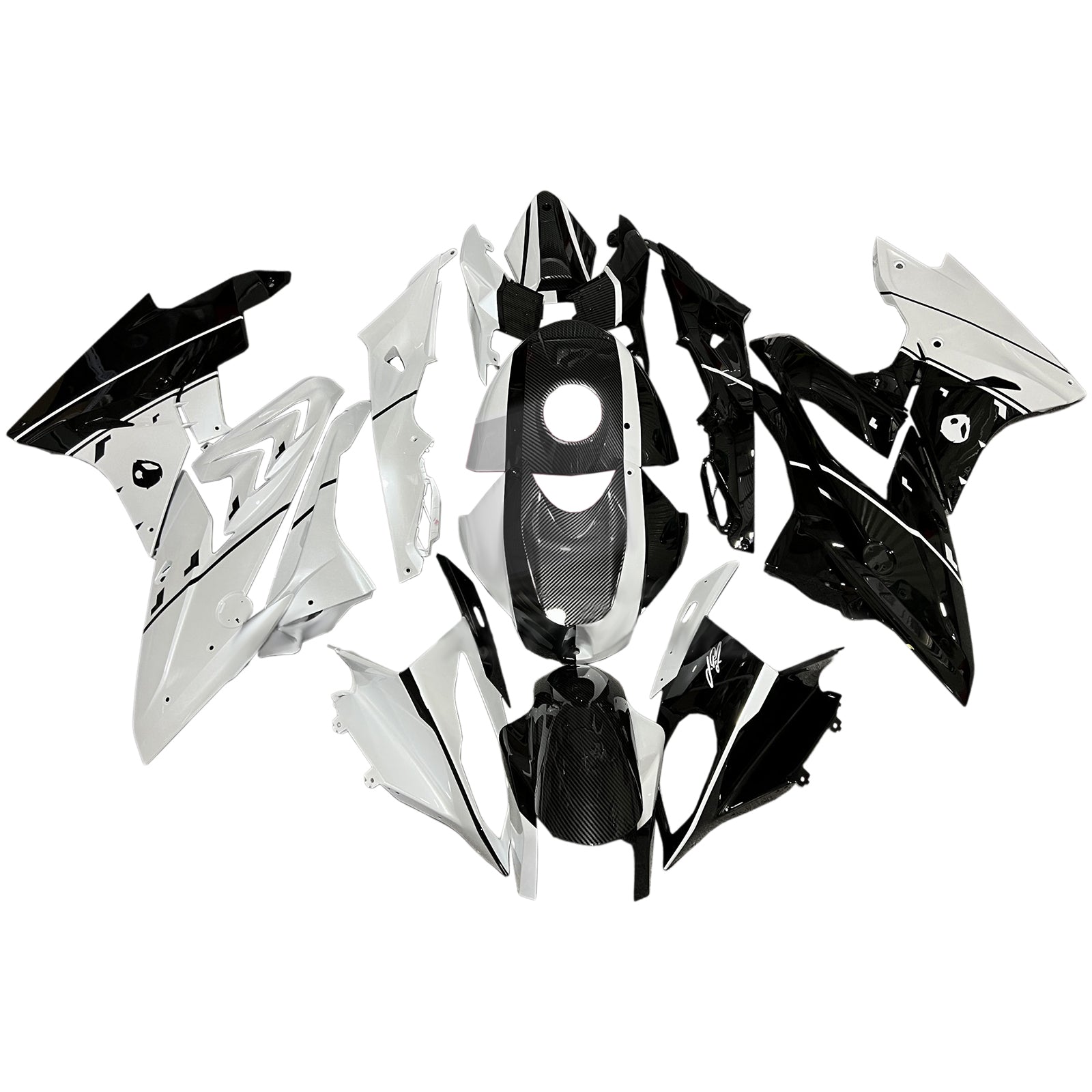 Kit de carénage d'injection pour BMW S1000RR 2009-2014 Carrosserie Plastique ABS