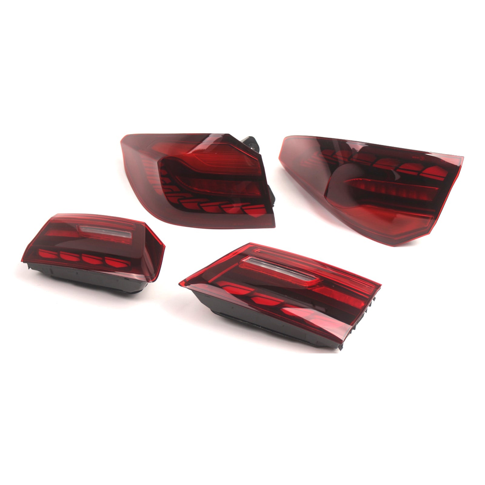 Luci posteriori a LED rosso per BMW 5 G30 G38 2018-2020