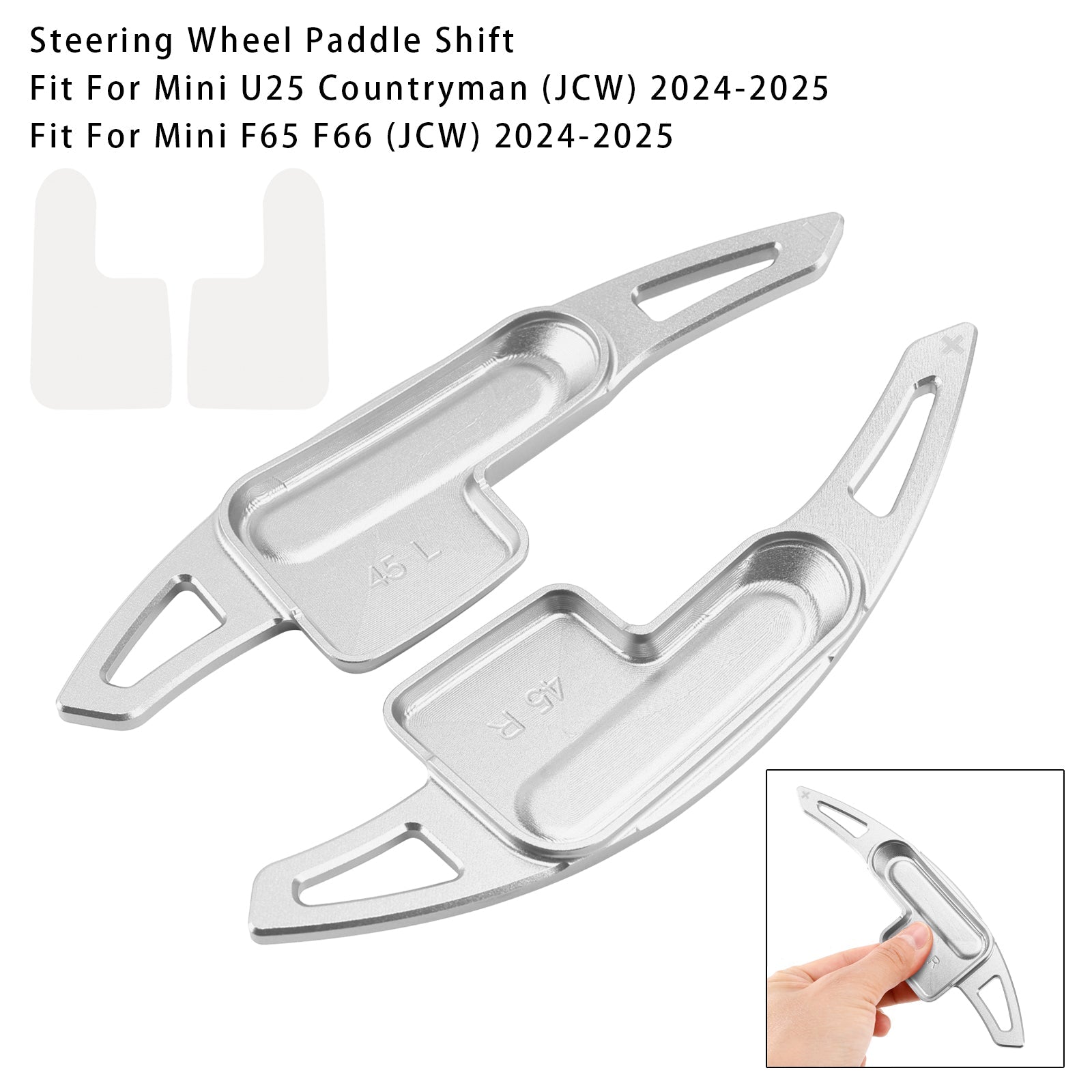 Palettes de changement de vitesse au volant pour Mini U25 F65 F66 JCW (2024-2025)