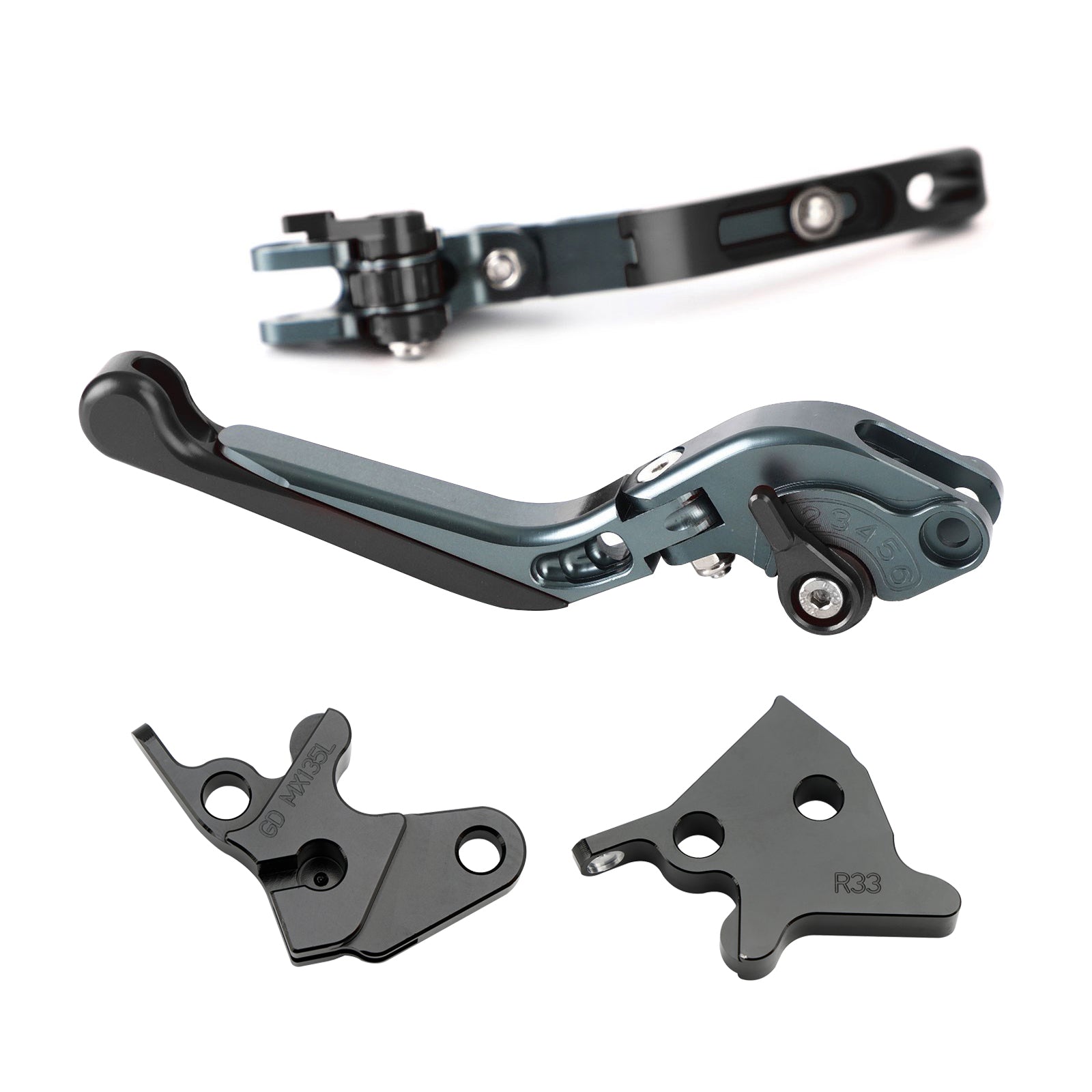 Leva del freno frizione regolabile per Yamaha YBR125 2005-2014