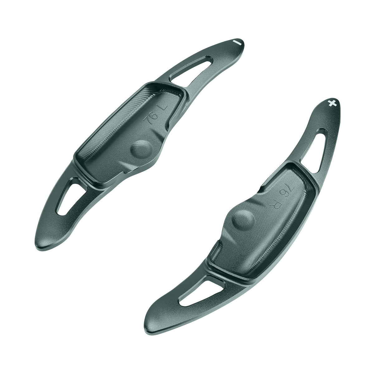 Palettes de changement de vitesse au volant pour Kia K9 2020-2024, gris aluminium