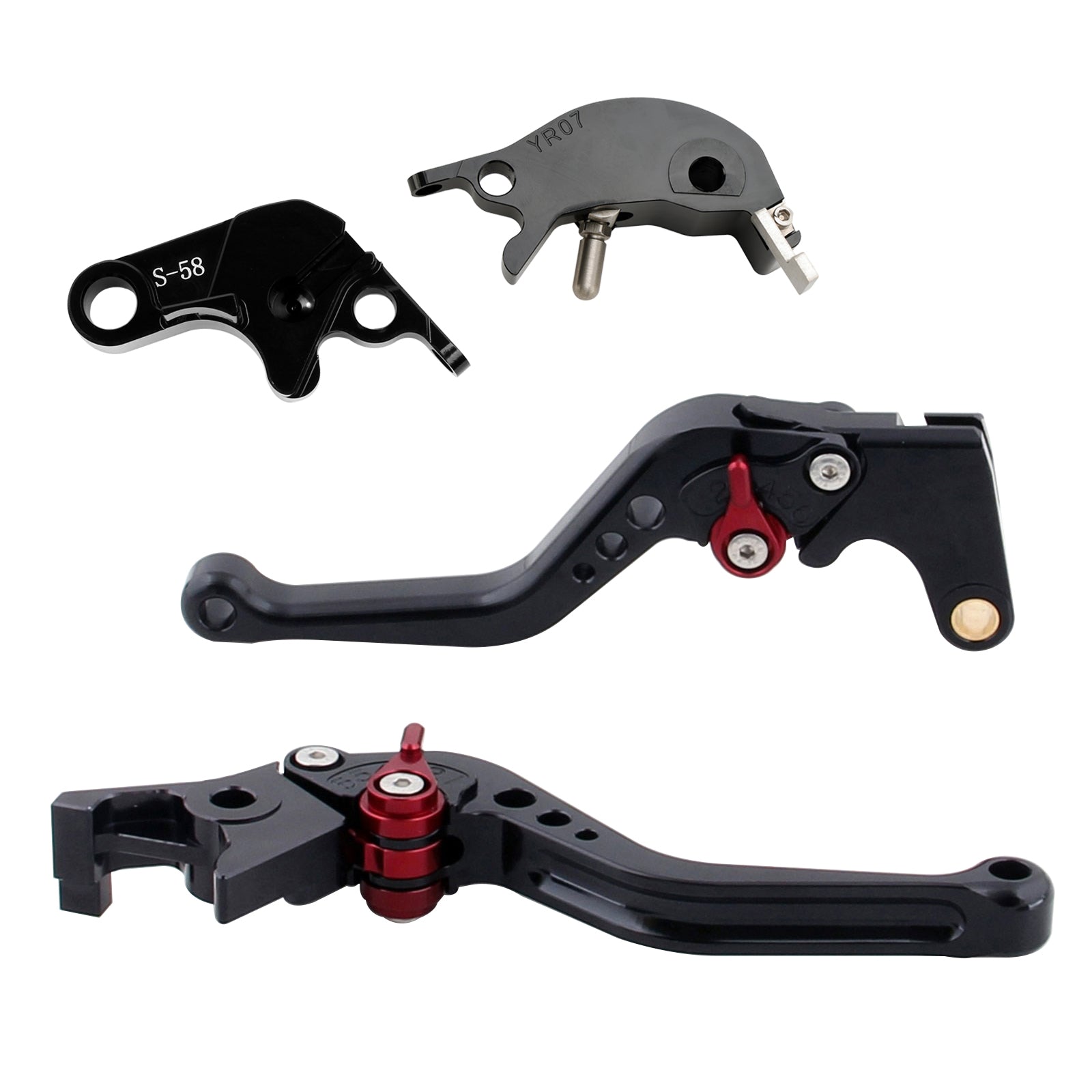 Leva corta freno e frizione per Yamaha YZF R7 MT-10/SP FZ-10/SP 2022-23