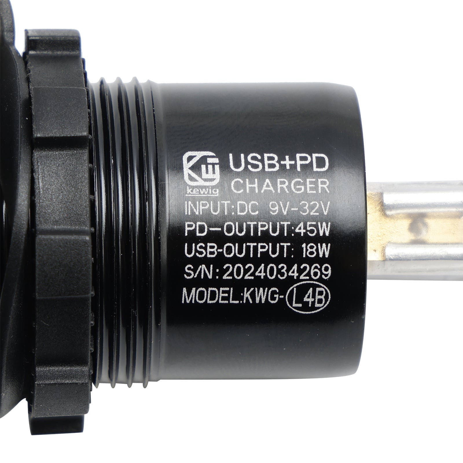 Chargeur de prise 12V Yamaha PG-1 2023-2024 USB + type C à prise rapide