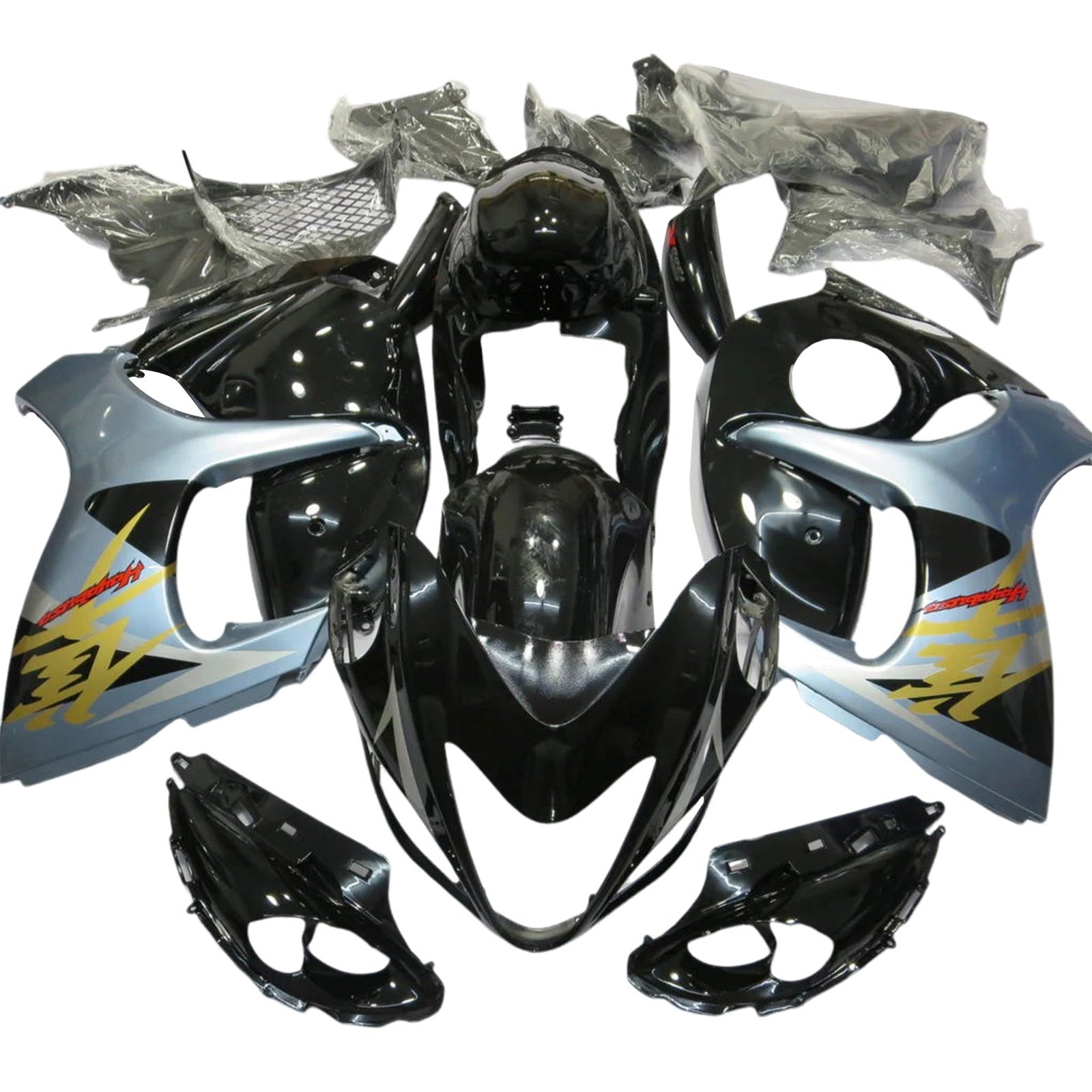 2008-2020 Suzuki Hayabusa GSX1300r Kit de camerage d'injection de carrosserie en plastique
