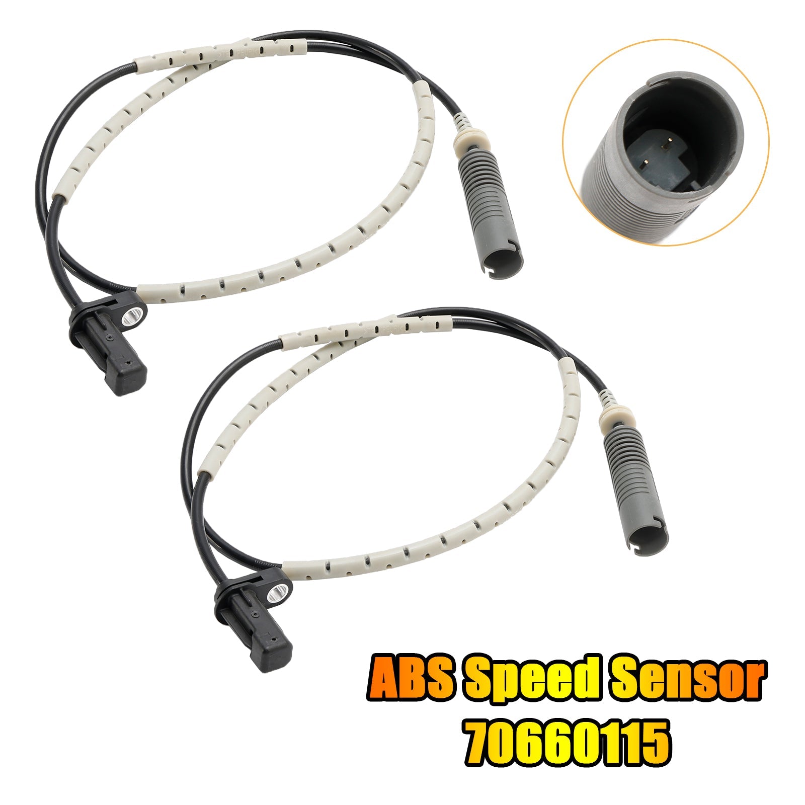 Sensor de velocidad ABS trasero izquierdo y derecho 70660115 para BMW Serie 1 E81 E82 E87 E88 E93 E92 2005-2012