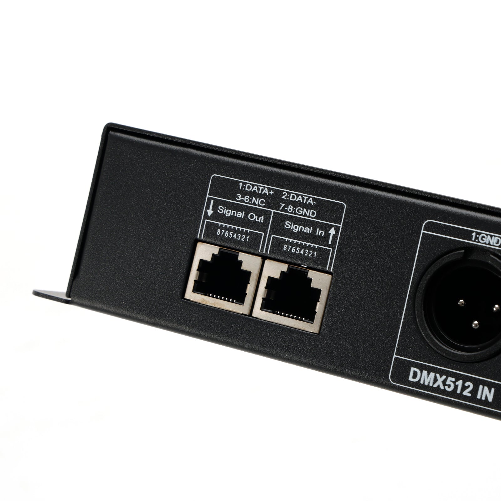 24 canales RGBW PWM DMX 512 decodificador atenuador controlador de luz de tira LED