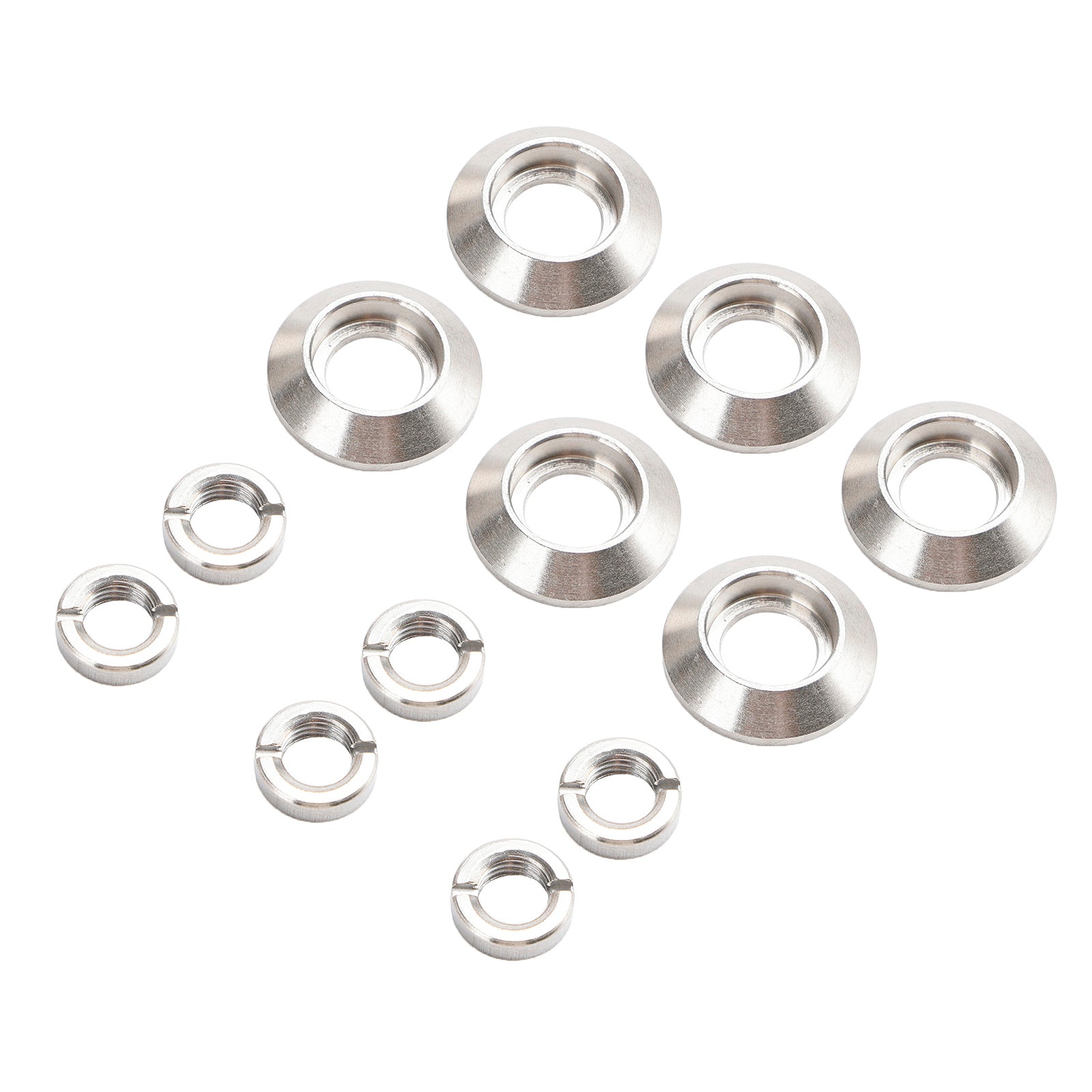 Lot de 2 écrous et lunette de commutateur de tableau de bord pour Jeep CJ5 CJ7 CJ8 1972-1986 Éclairage Essuie-glace Ventilateur
