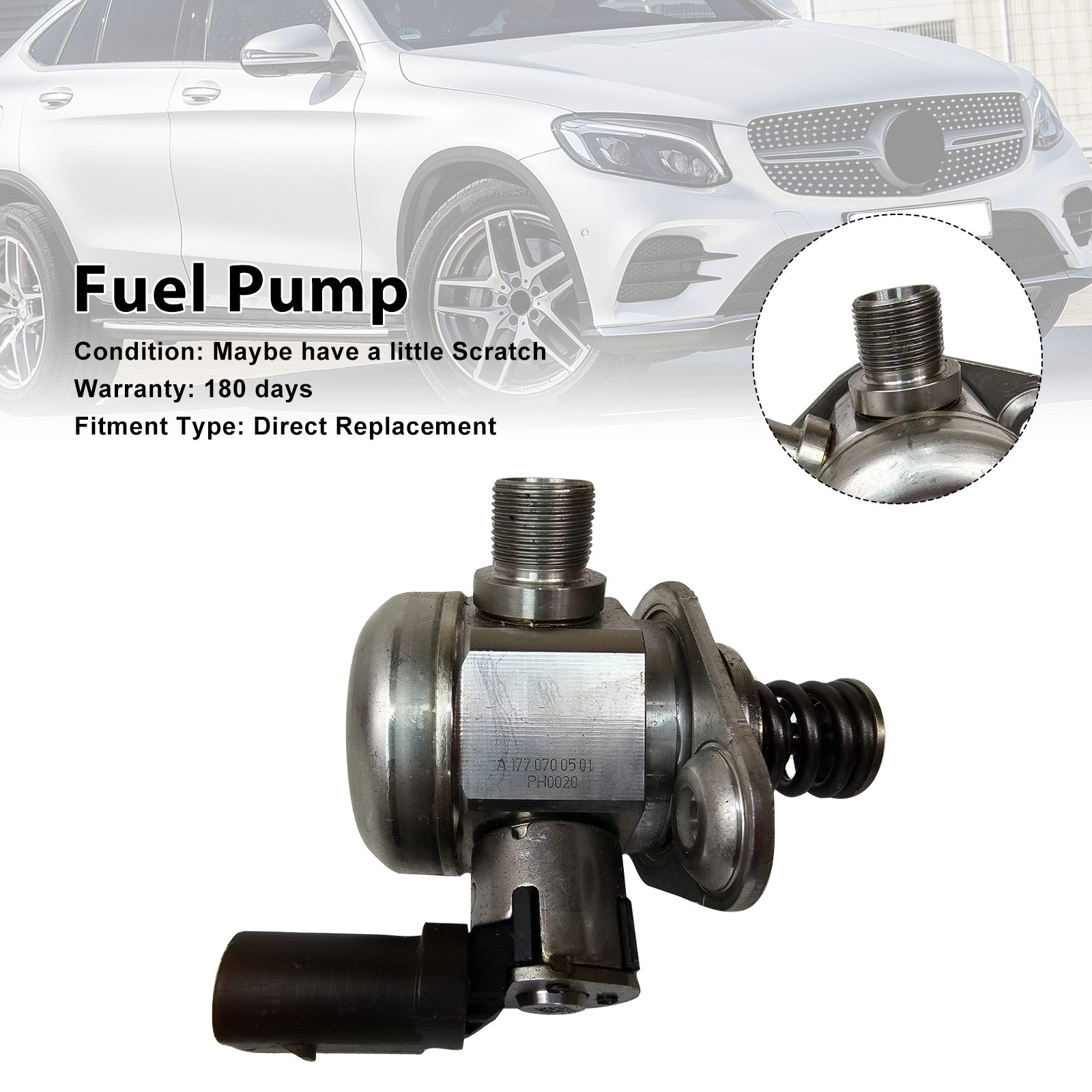 Mercedes-Benz GLC-Klasse C253 Hogedrukbrandstofpomp A1770700501