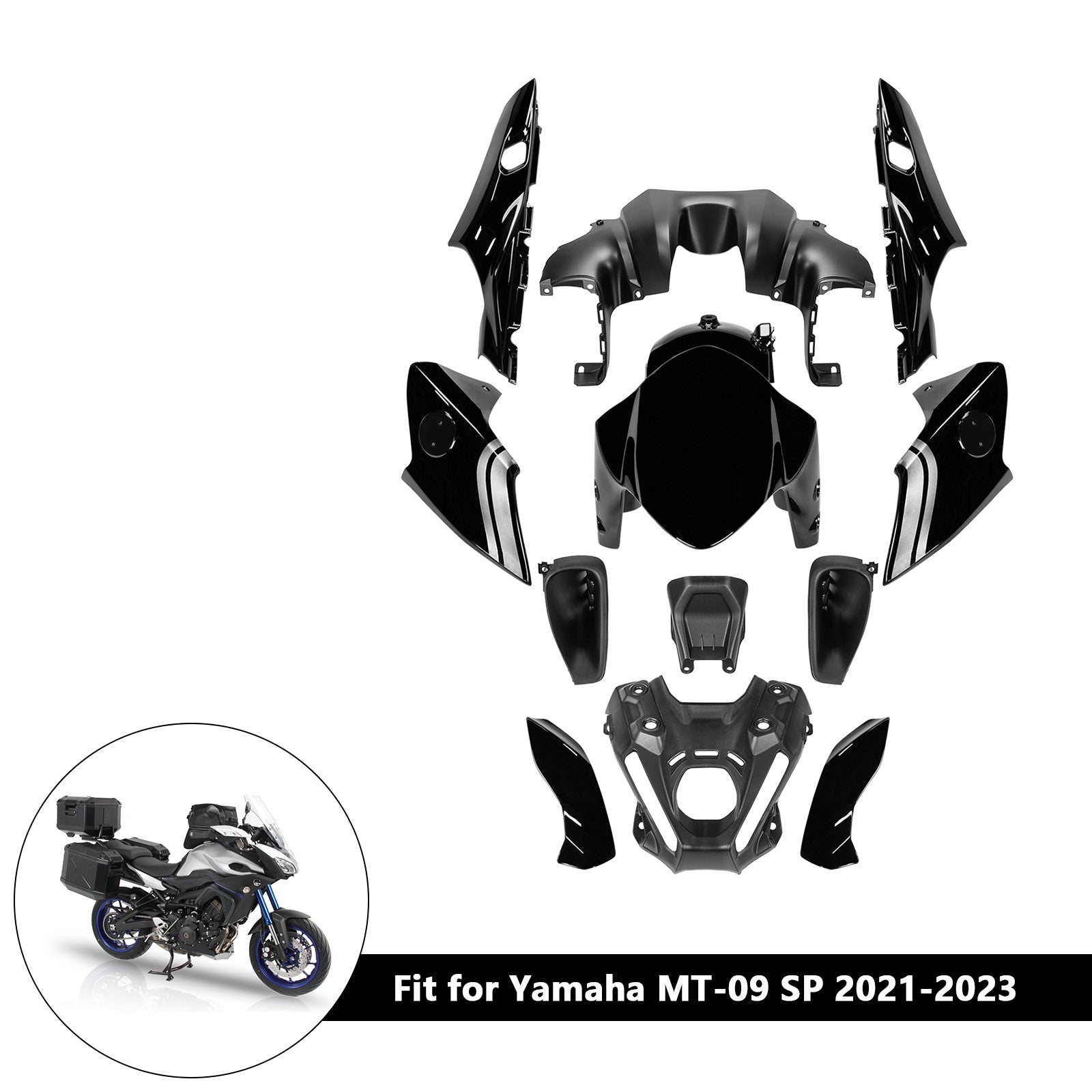 ABS Bodywork Beursinjectie voor Yamaha MT-09 / MT-09 SP 2021-2023 03#
