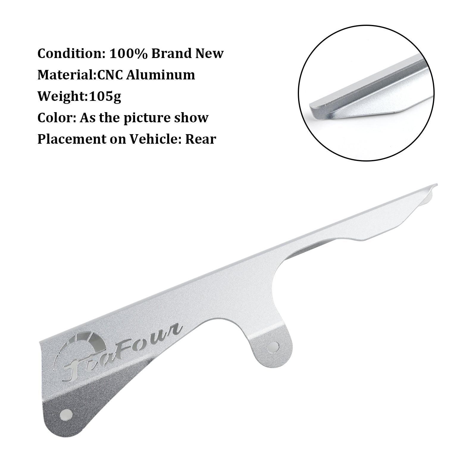 2018-2024 Honda Monkey 125 Protektor tylnej pokrywy łańcucha zębnika